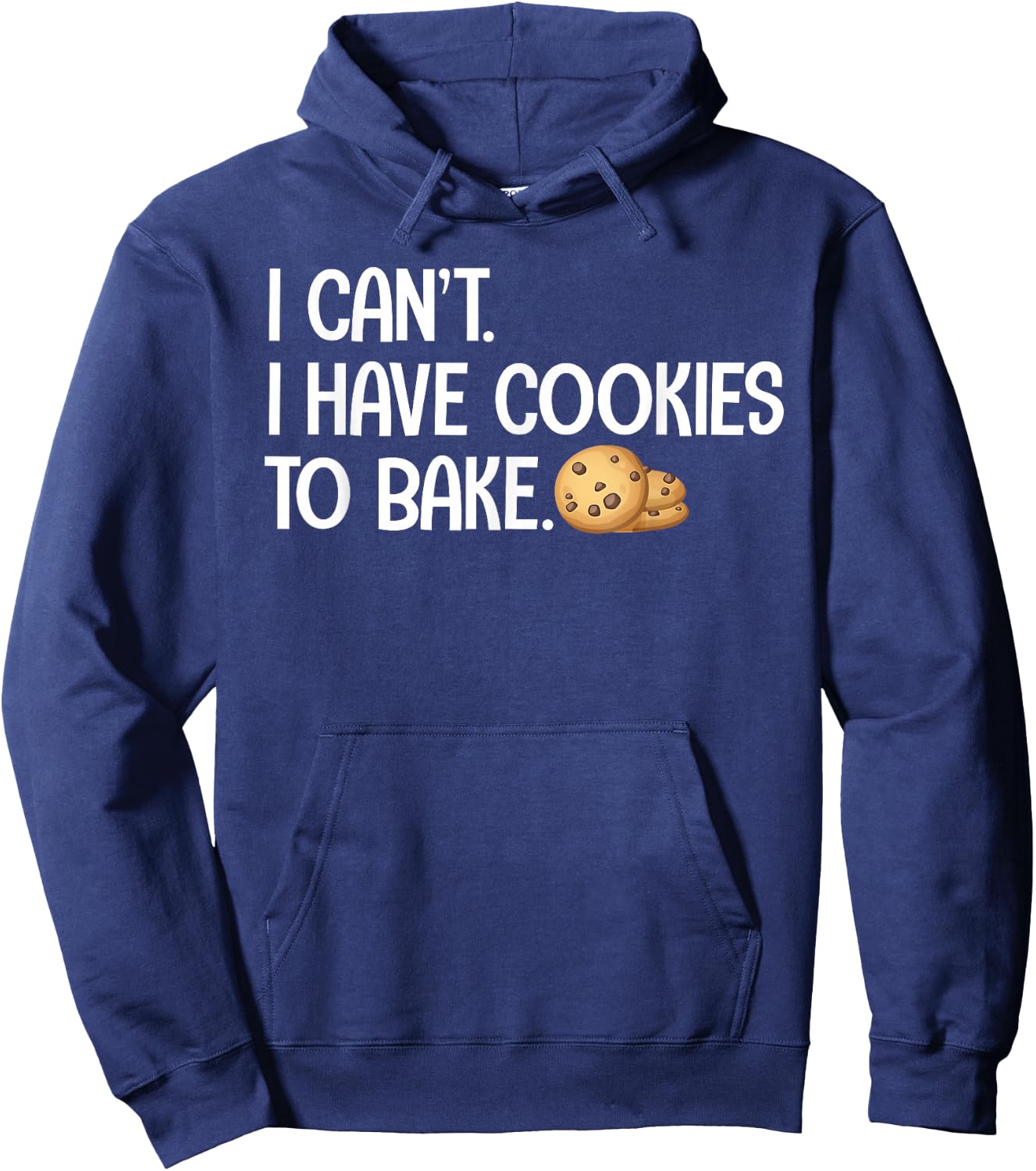Cute Cookie Baking Design Women Cookie Baker Baking Hoodie - Hoodie | Navy