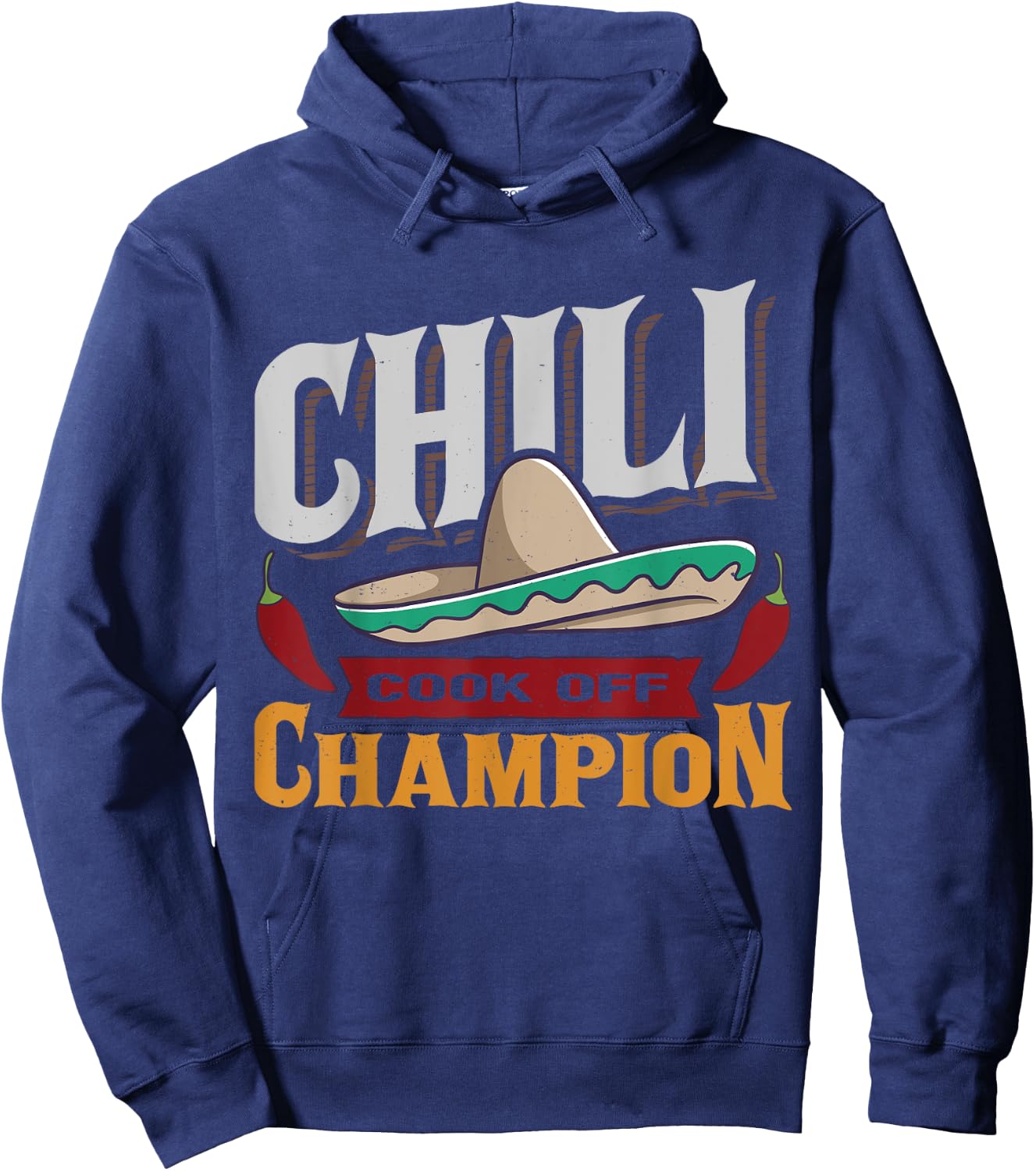Chili Cook Off Champion Cooking Competition Team Award Hoodie - Hoodie | Navy