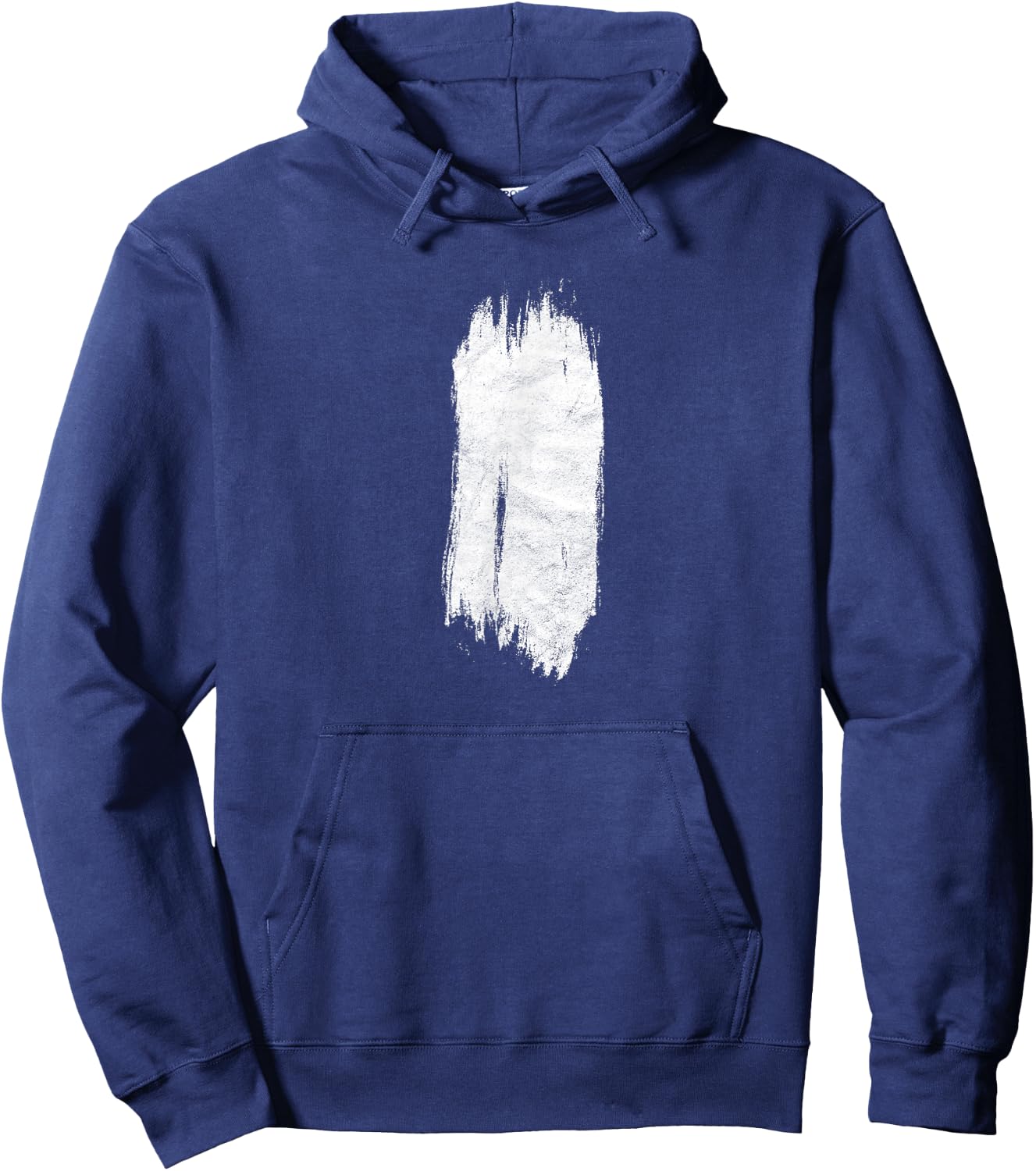 White Blaze Appalachian Trail Minimalist Hiking Graphic Hoodie - Hoodie | Navy
