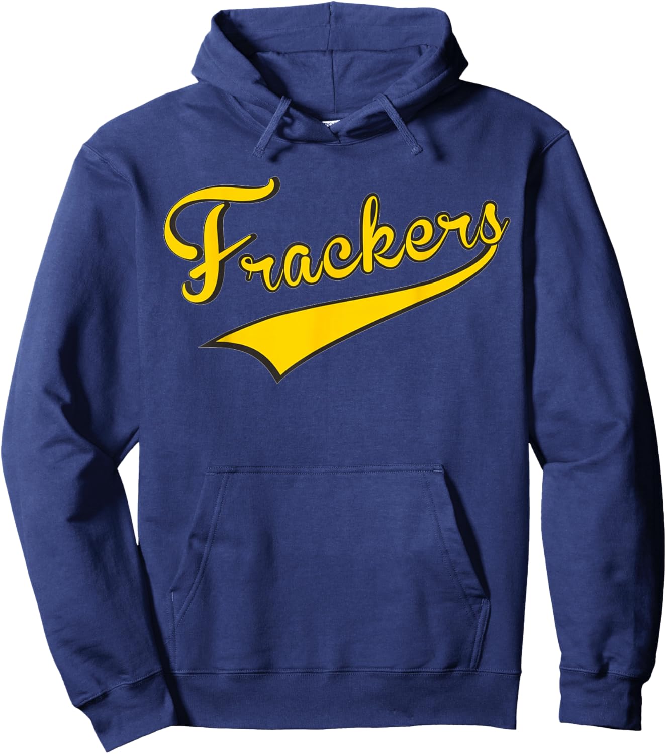 Brockmire Inspired Frackers ~ Hoodie - Hoodie | Navy