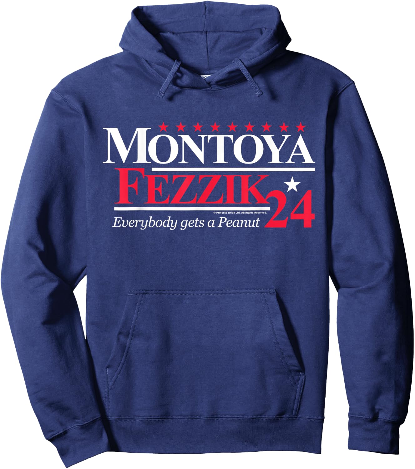 The Princess Bride Montoya and Fezzik for President 2024 Hoodie - Hoodie | Navy