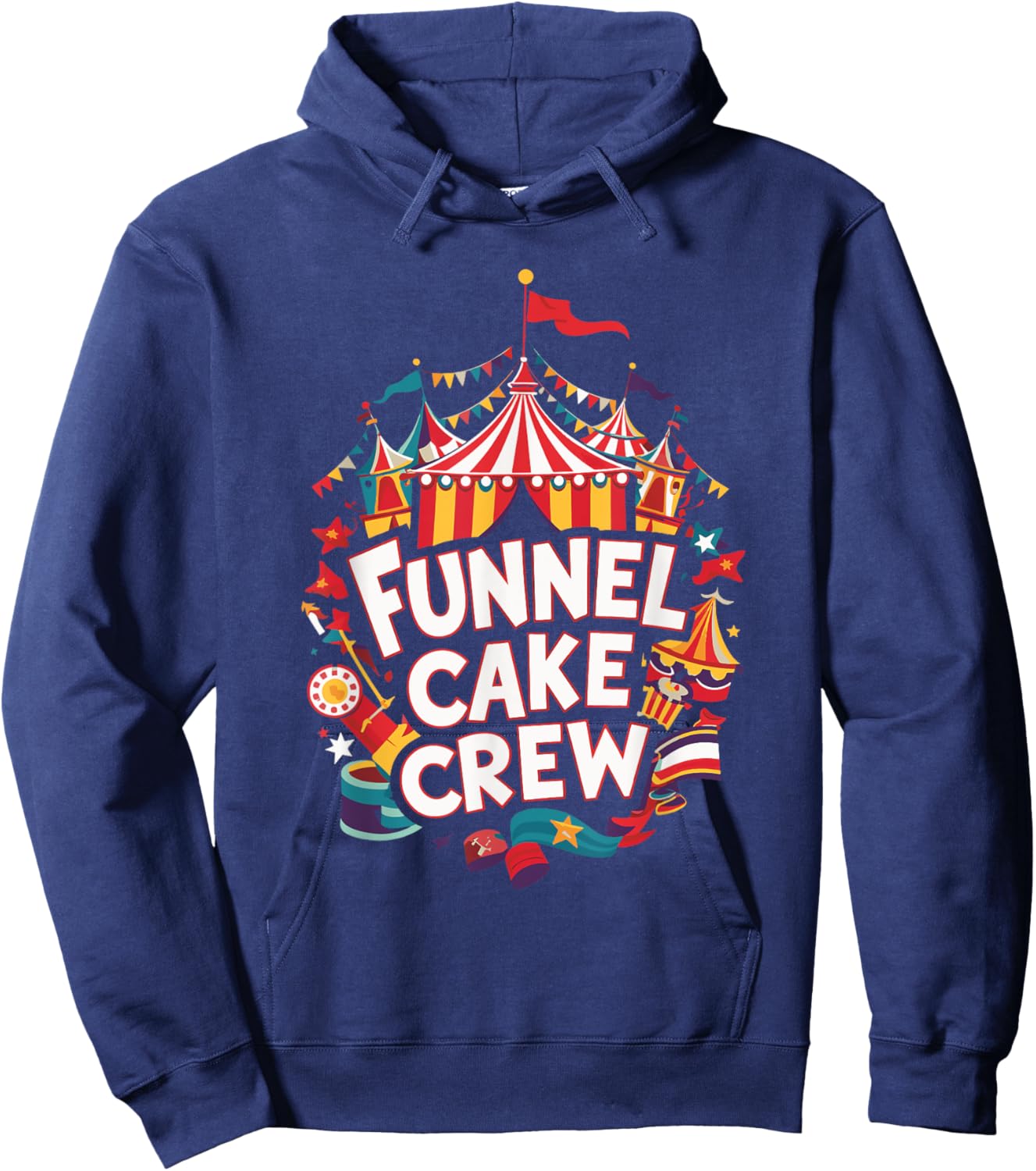 Funnel Cake Crew Hoodie - Hoodie | Navy