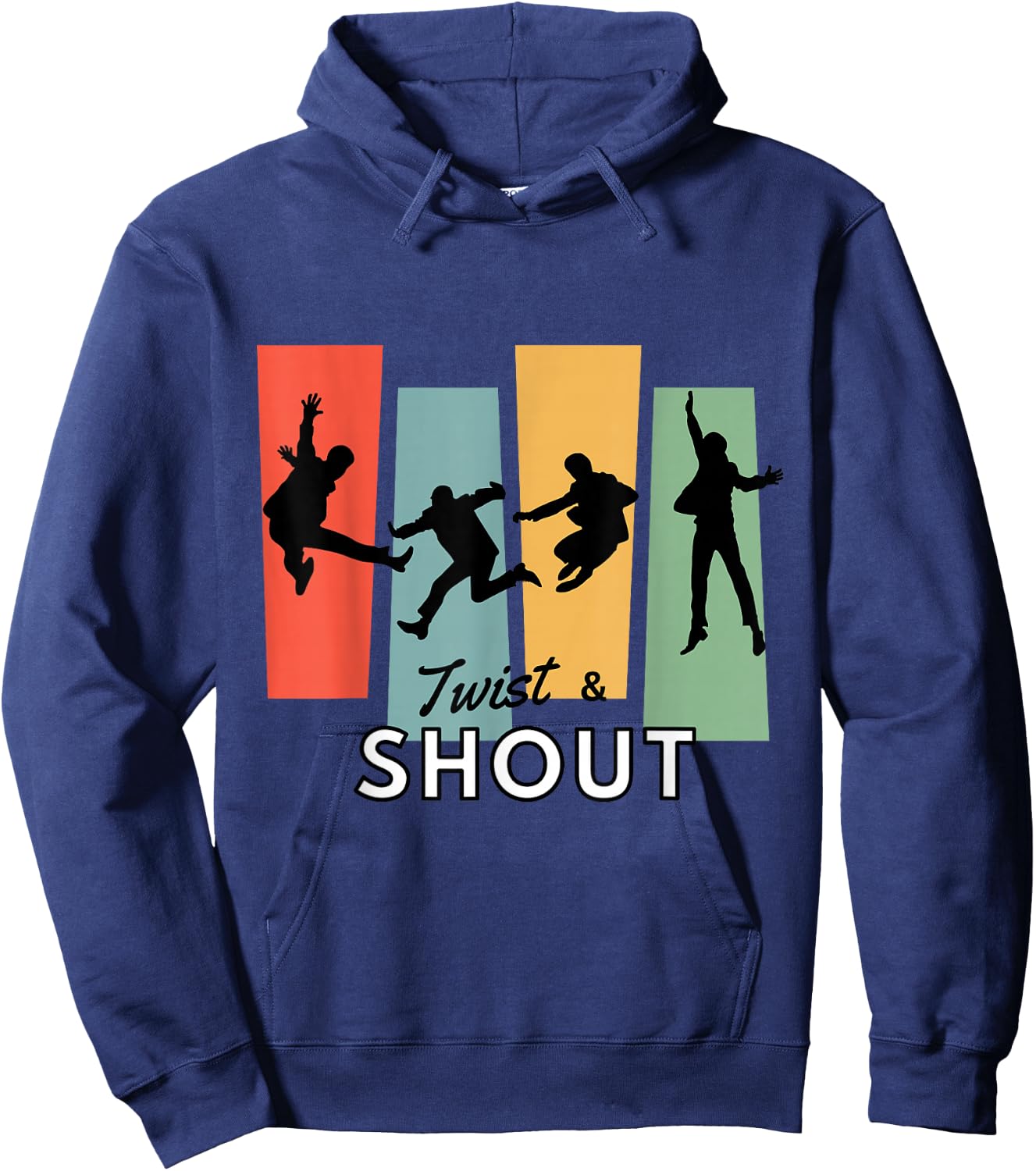 Twist & Shout! 1960s Beat Group Tribute Hoodie - Hoodie | Navy