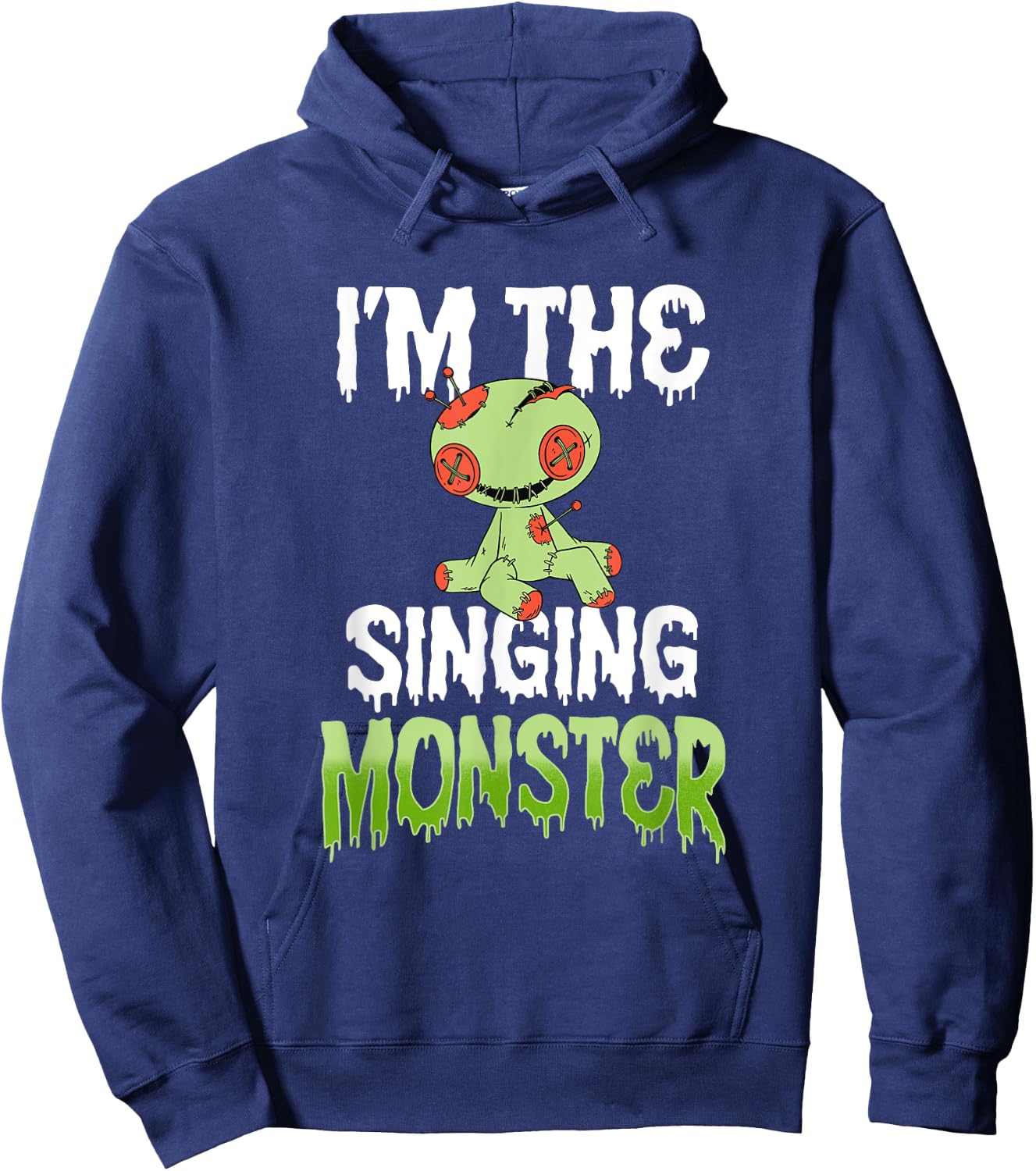 I'm The Singing Monster Matching Family Halloween Hoodie - Hoodie | Navy