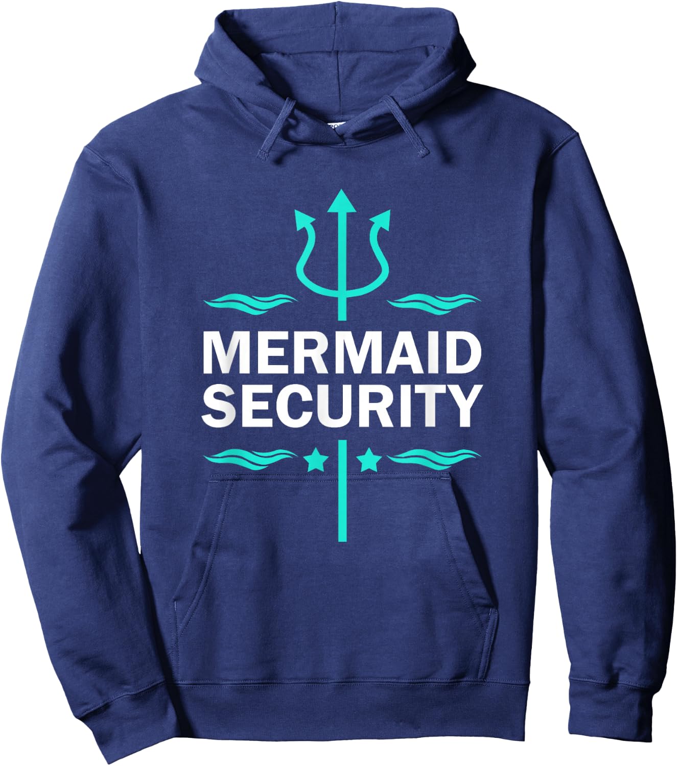 Mermaid Security Swimmer Hoodie - Hoodie | Navy