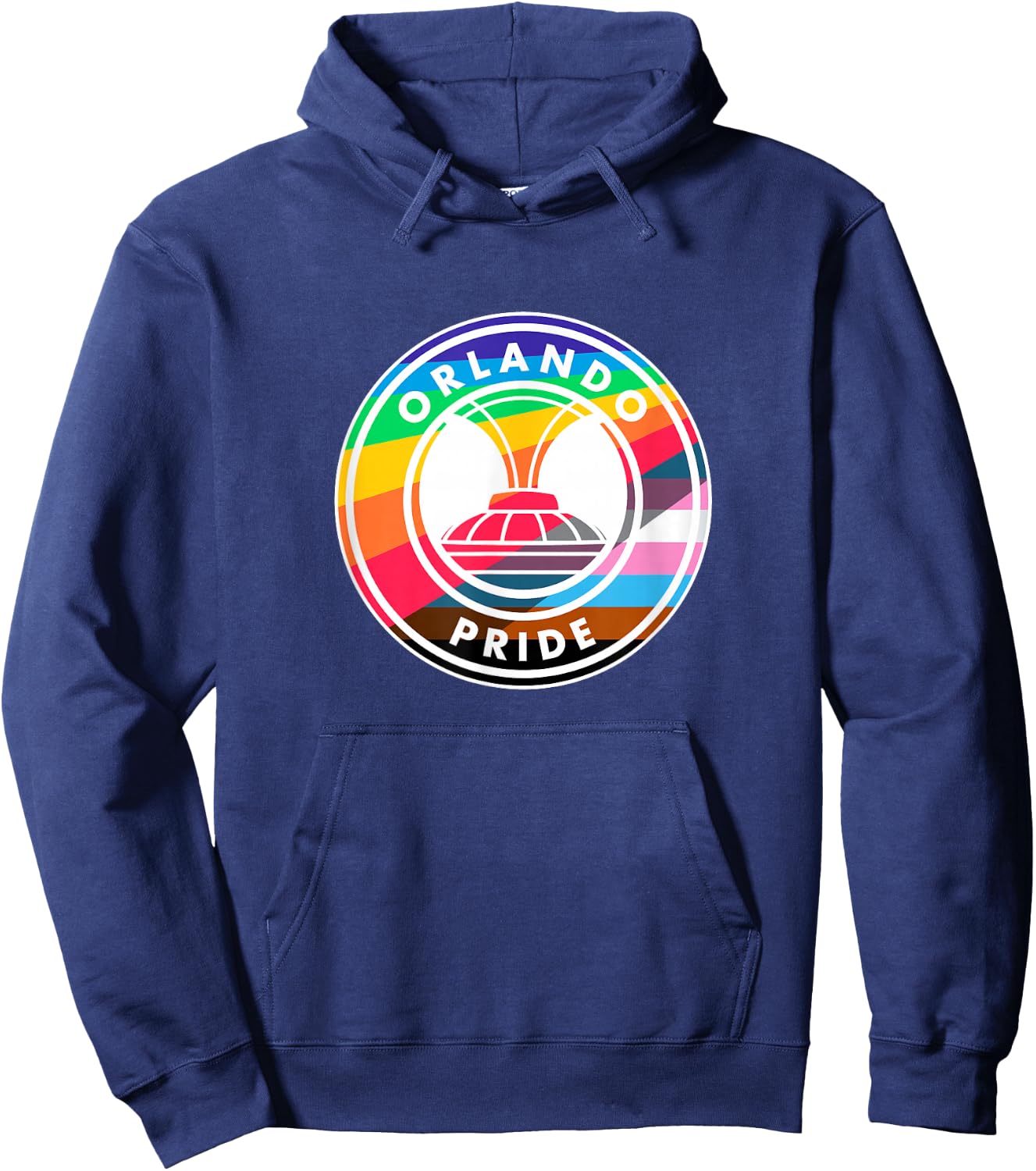 NWSL Orlando Pride Proud Crest Hoodie - Hoodie | Navy