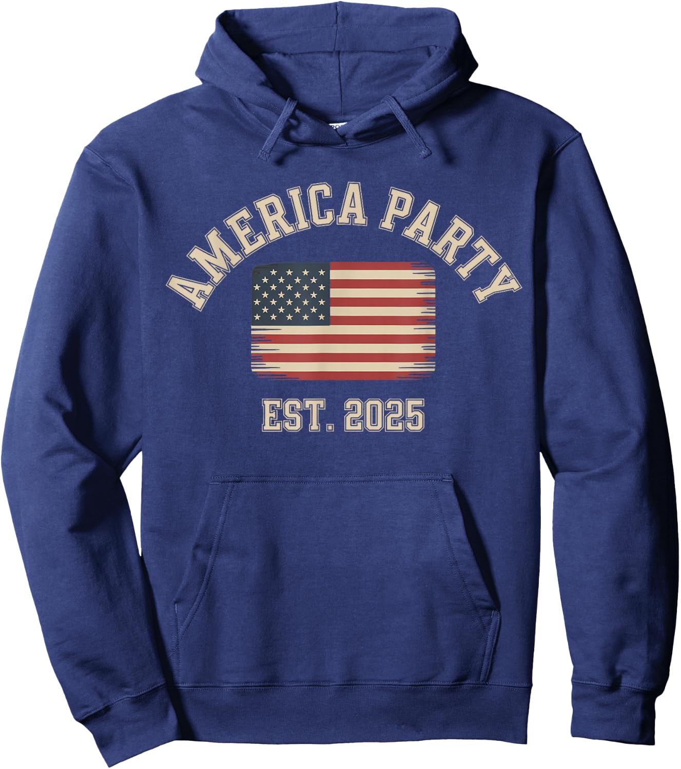 America Party EST. 2025 Hoodie - Hoodie | Navy