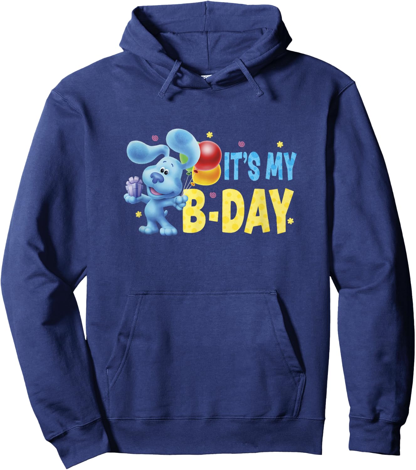 Blue's Clues & You It's My B-Day Cute Celebration Logo Hoodie - Hoodie | Navy
