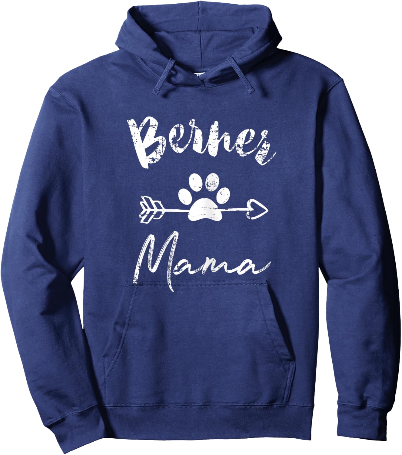 Berner Dog Mom Berner Mama Hoodie - Hoodie | Navy
