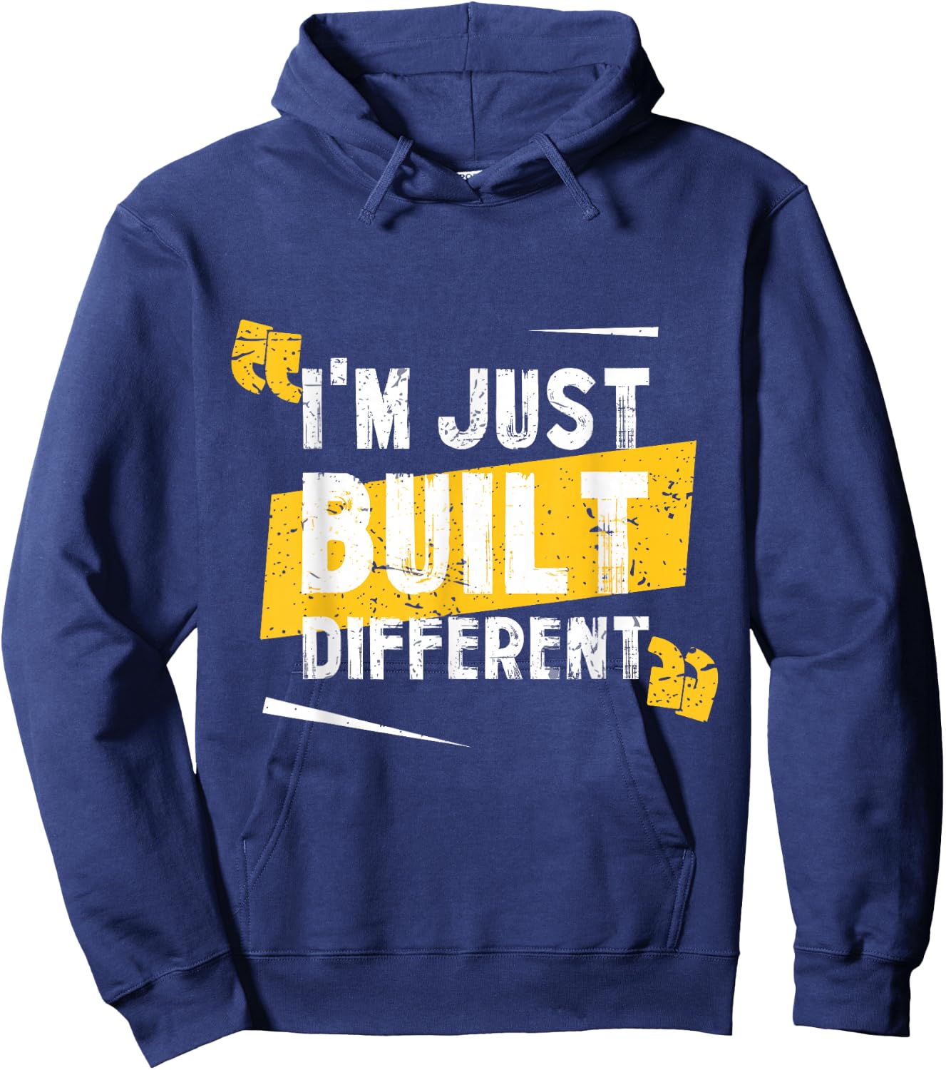 I'm Just Built Different Hoodie - Hoodie | Navy