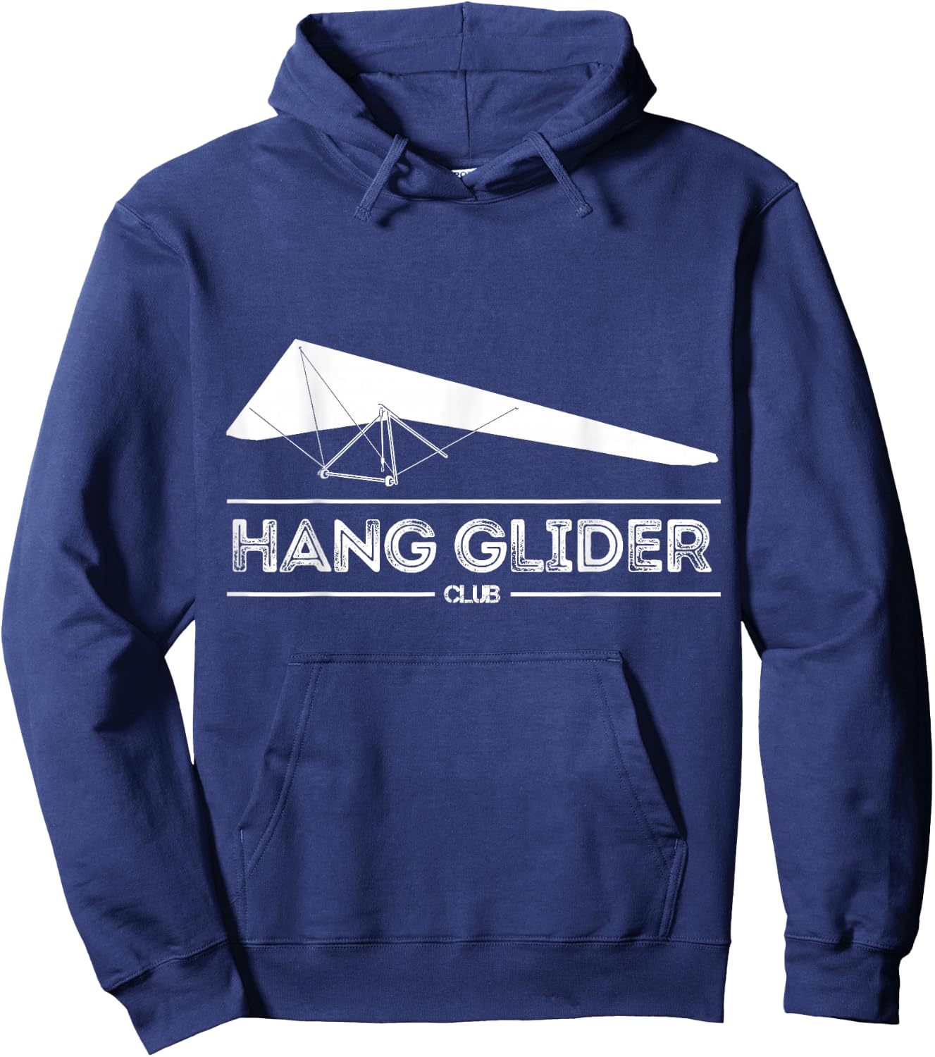 Hang Glider Lover Hang Gliding Club Funny Hoodie - Hoodie | Navy