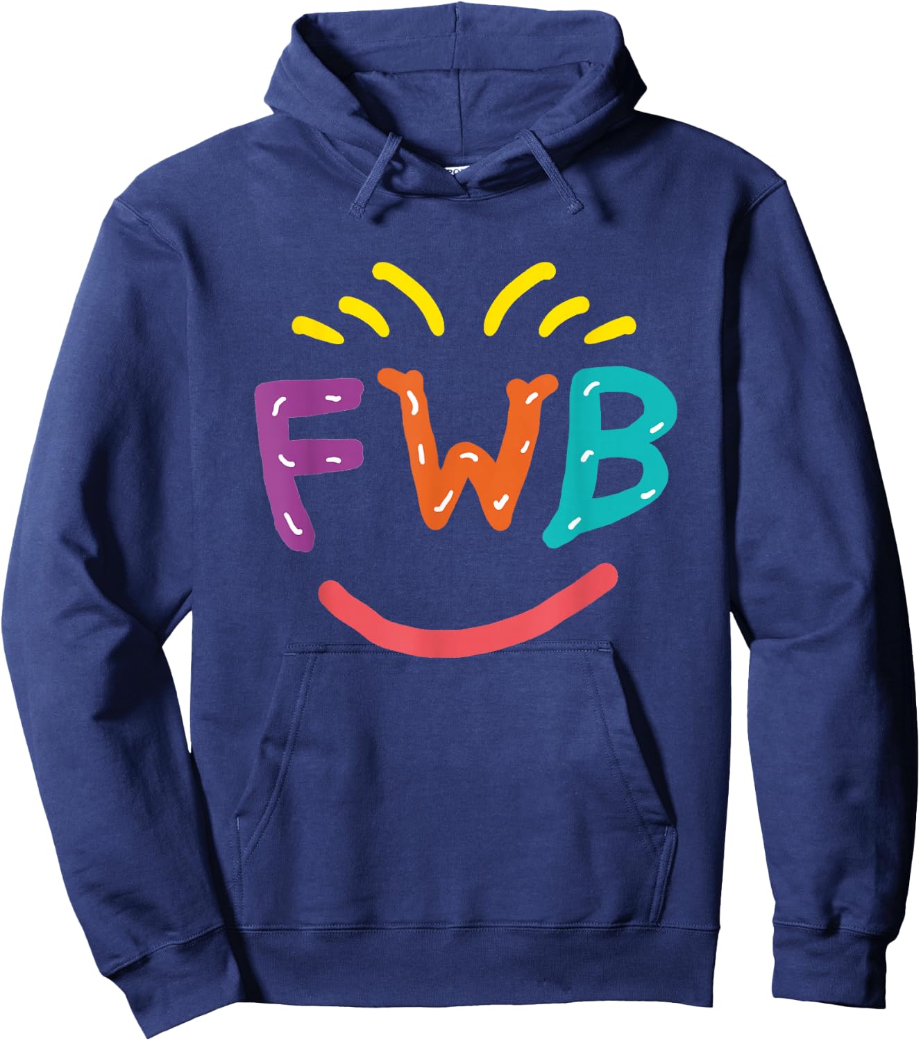 FWB - Friends With Benefits Hoodie - Hoodie | Navy