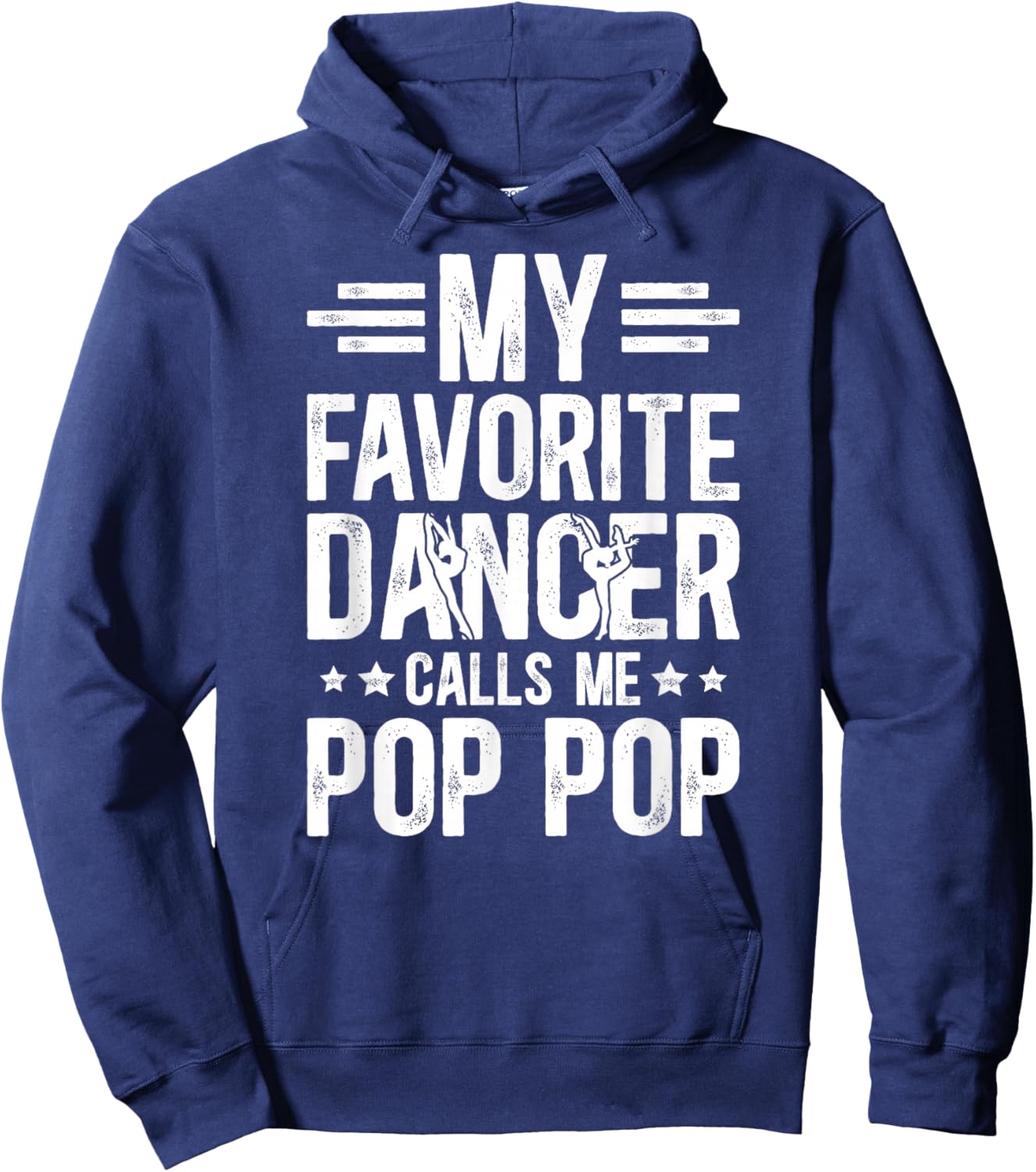 Proud Dance Pop Pop Of A Dancer Pop Pop Dancing Pop Pop Hoodie - Hoodie | Navy