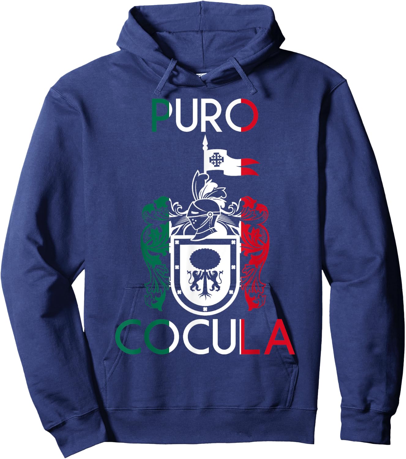 Cocula Jalisco Estado De Mexico Escudo Eagle Aguila Hoodie - Hoodie | Navy