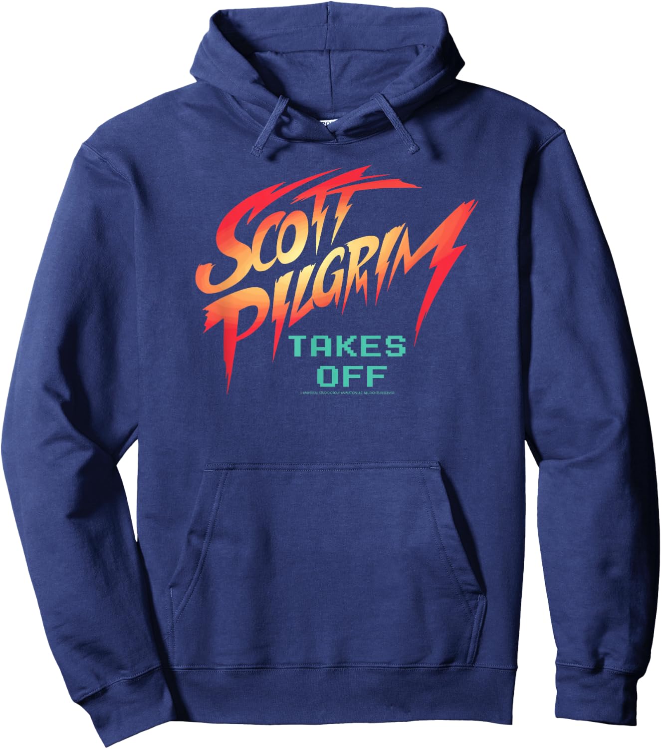 Scott Pilgrim Takes Off Logo Hoodie - Hoodie | Navy