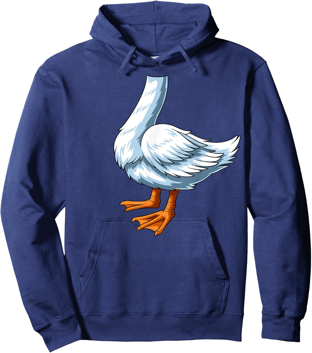 Easy Duck Costume Duck Body Headless Duck Costume Hoodie - Hoodie | Navy