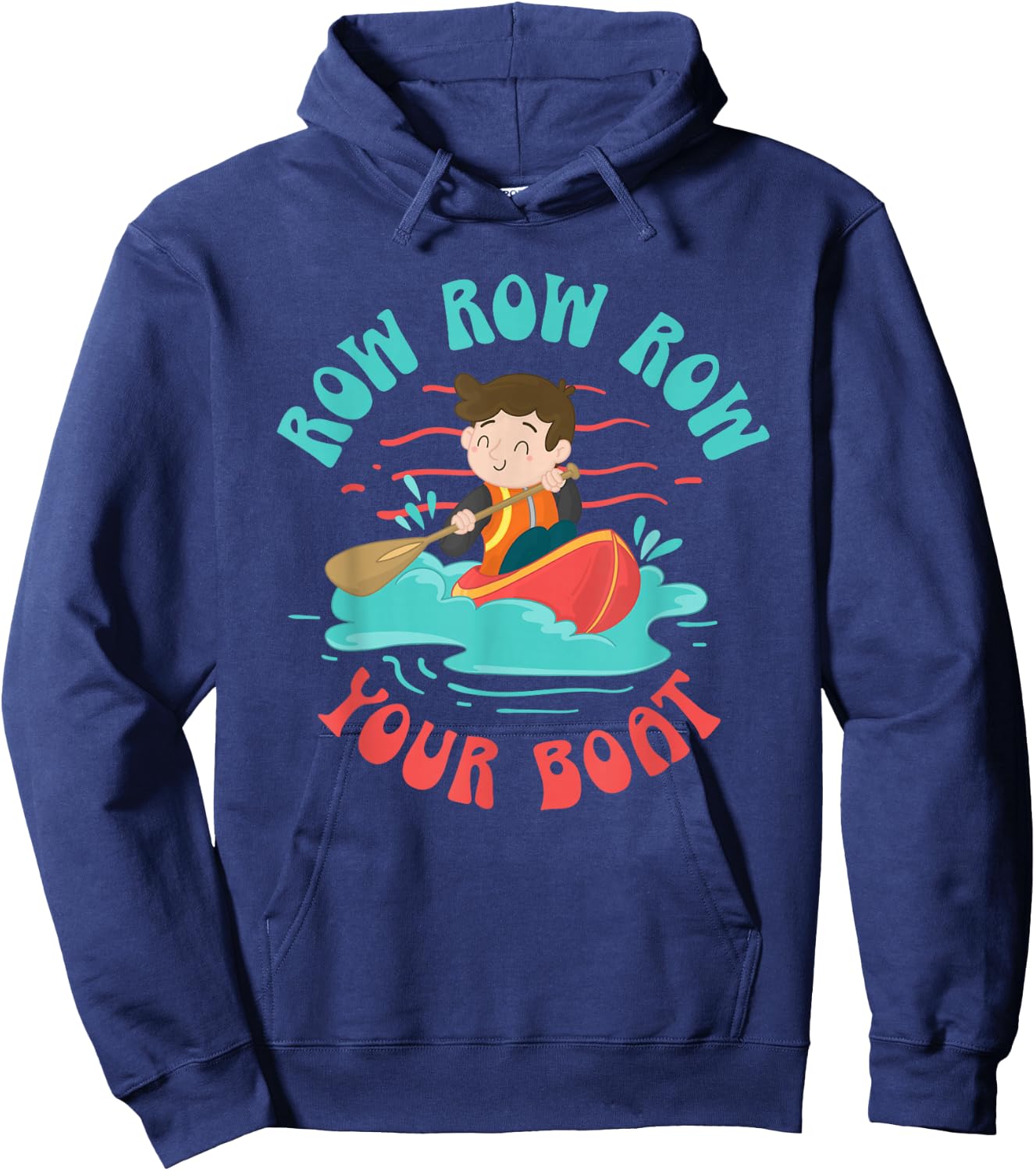 Nursery Rhymes for babys for Row, Row, Row Your Boat Hoodie - Hoodie | Navy