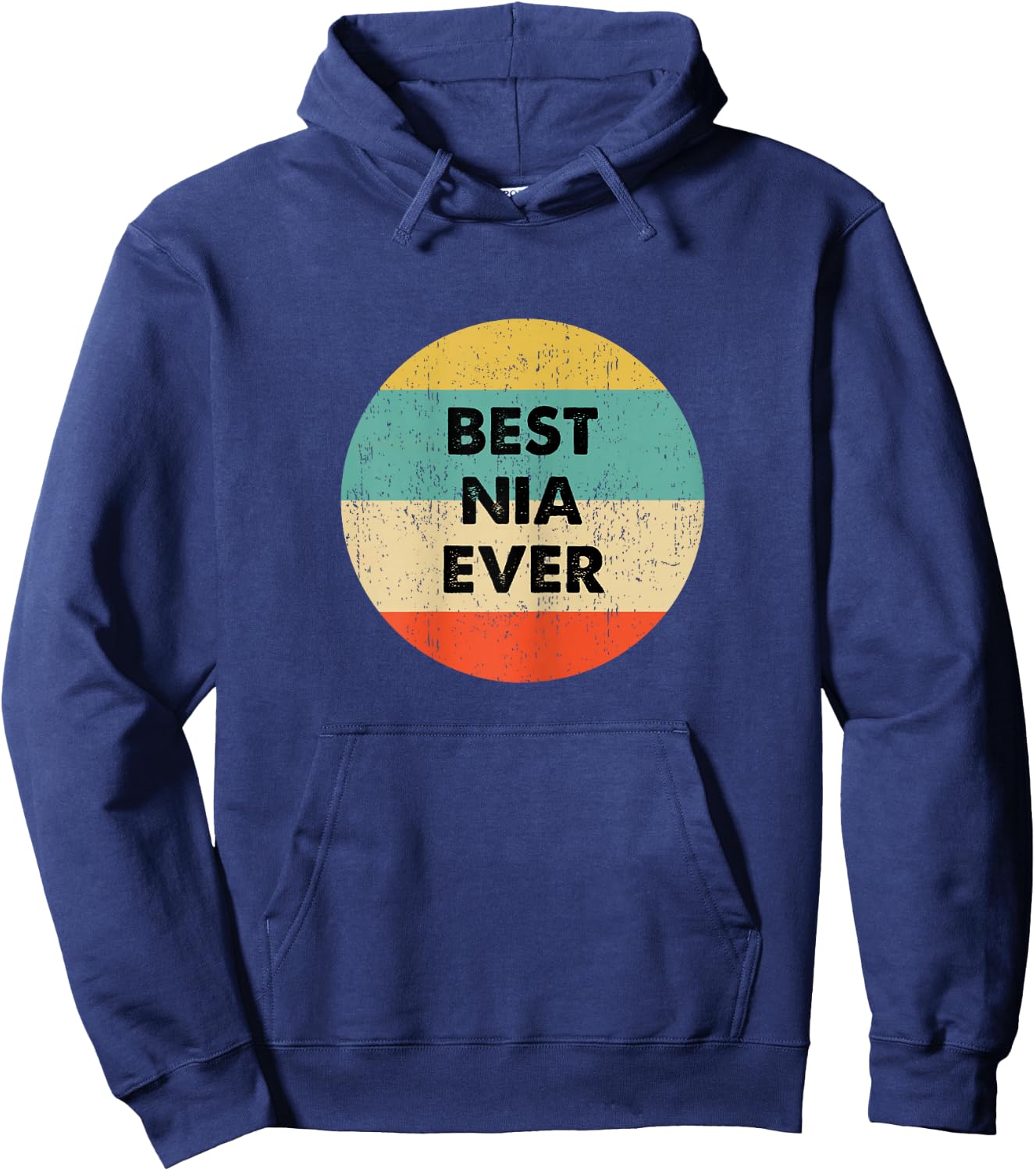 Nia Name Shirts & Gifts Women's Nia Name Definition Black X-Small Hoodie - Hoodie | Navy