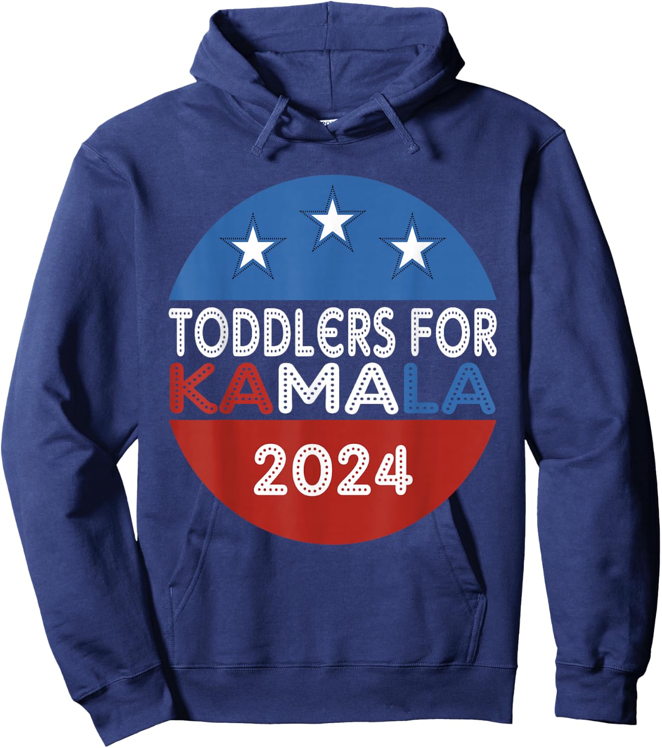 Toddlers For Kamala Harris President Cute Toddlers Kids Love Hoodie - Hoodie | Navy