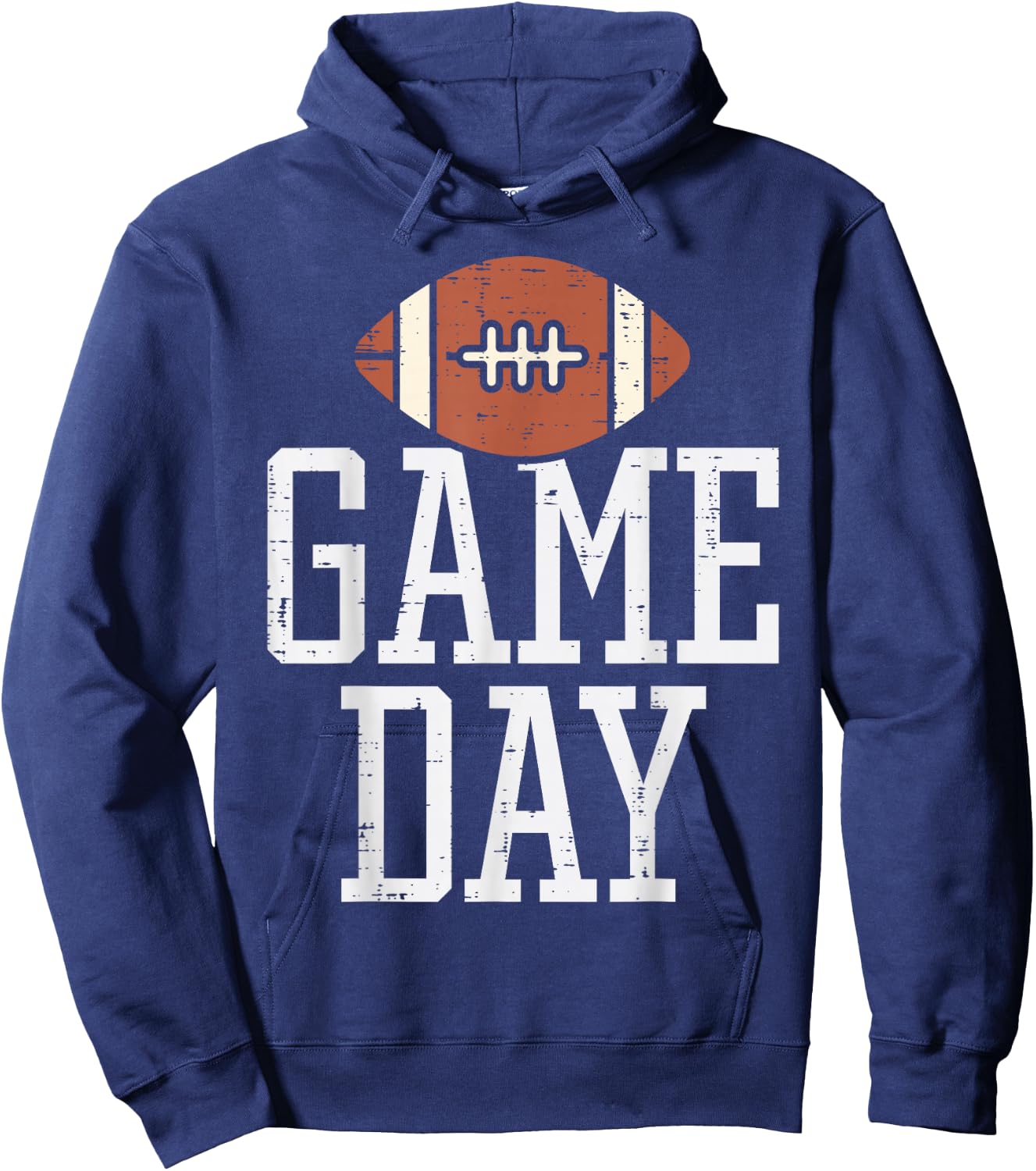 Game Day American Football Player Team Coach Men Women Boys Hoodie - Hoodie | Navy