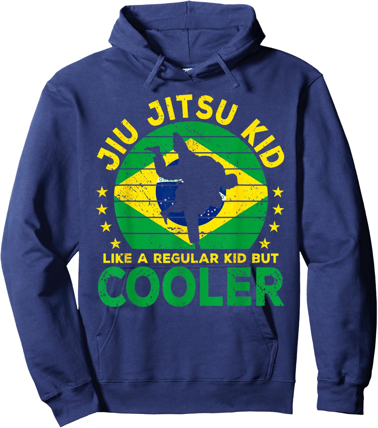 Jiu Jitsu Kid Martial Art Funny Brazilian Jiu-Jitsu Hoodie - Hoodie | Navy