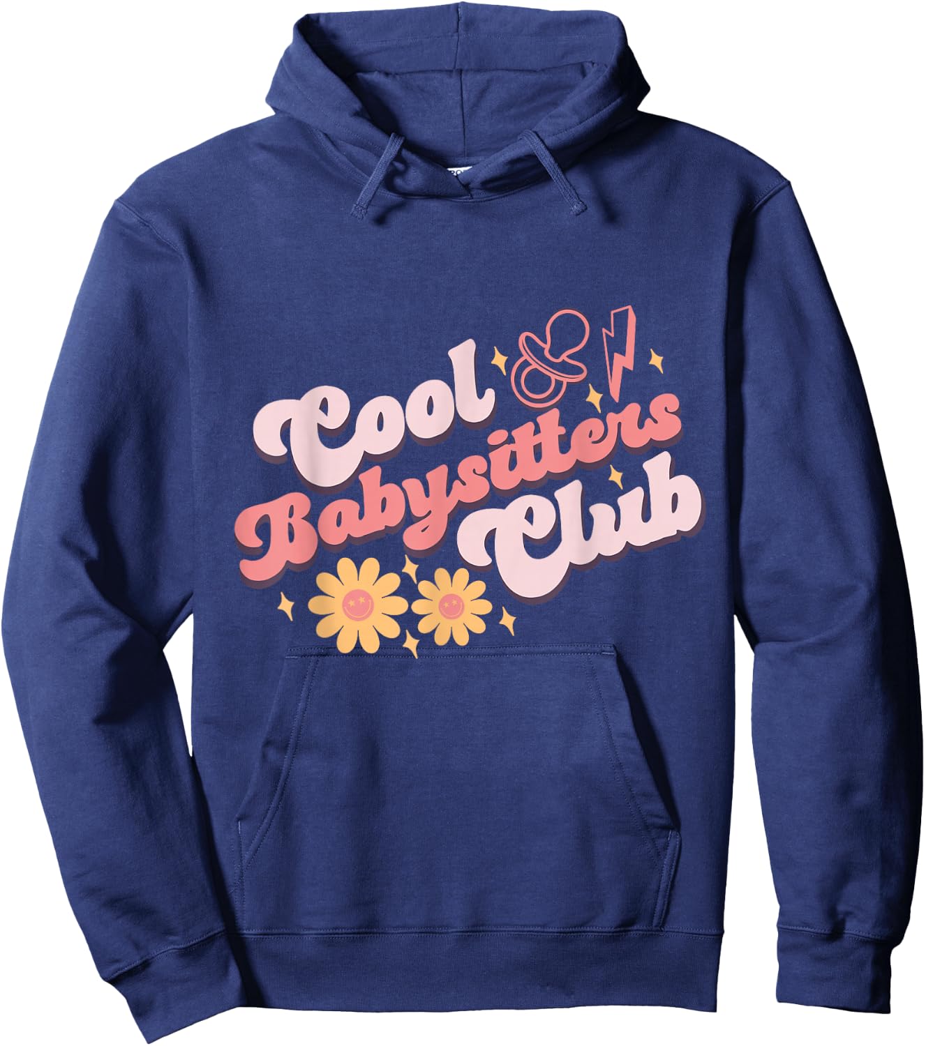 Babysitters Club Book Daycare Provider Friends Childcare Day Hoodie - Hoodie | Navy