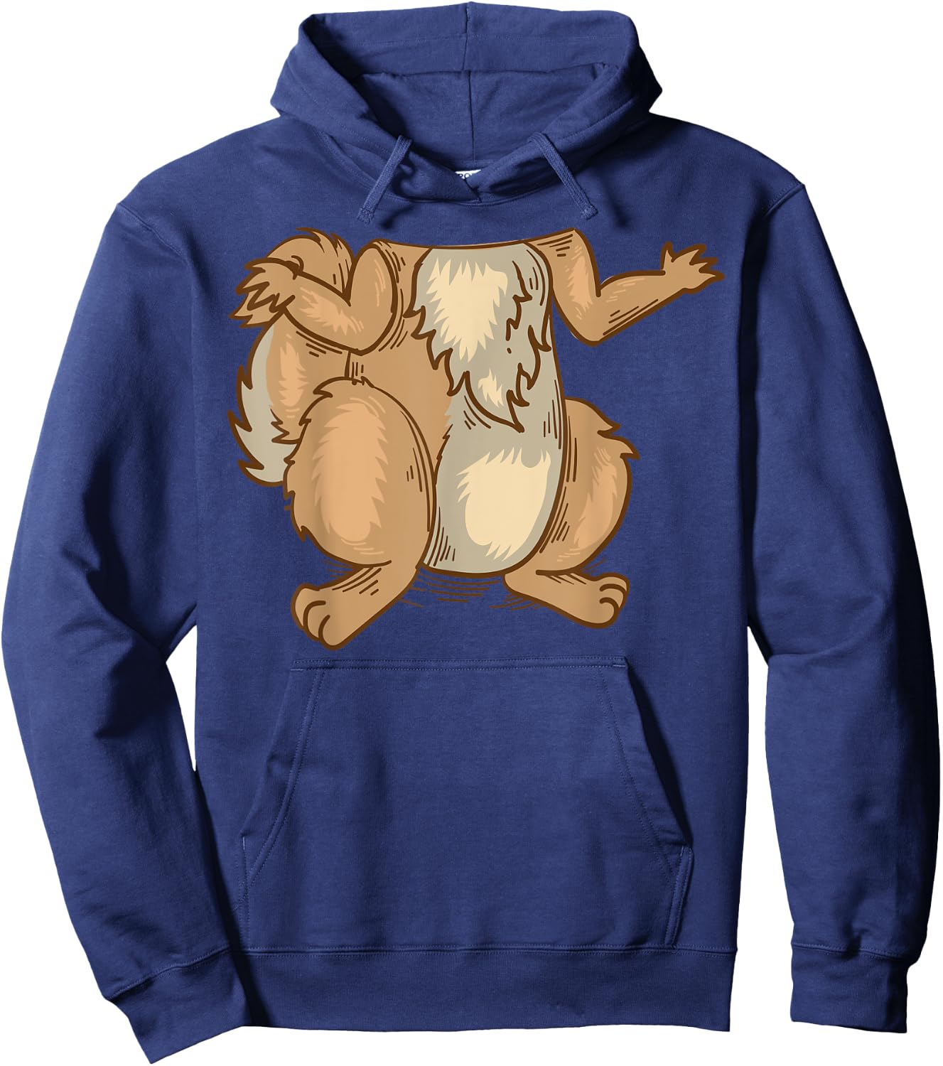 Cool Lazy Chipmunk Squirrel Halloween Costume Gift Hoodie - Hoodie | Navy