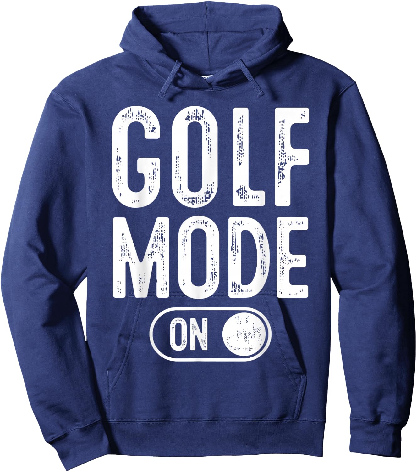 Golf Mode On Funny Golfer Gift Dad Grandpa Hoodie - Hoodie | Navy