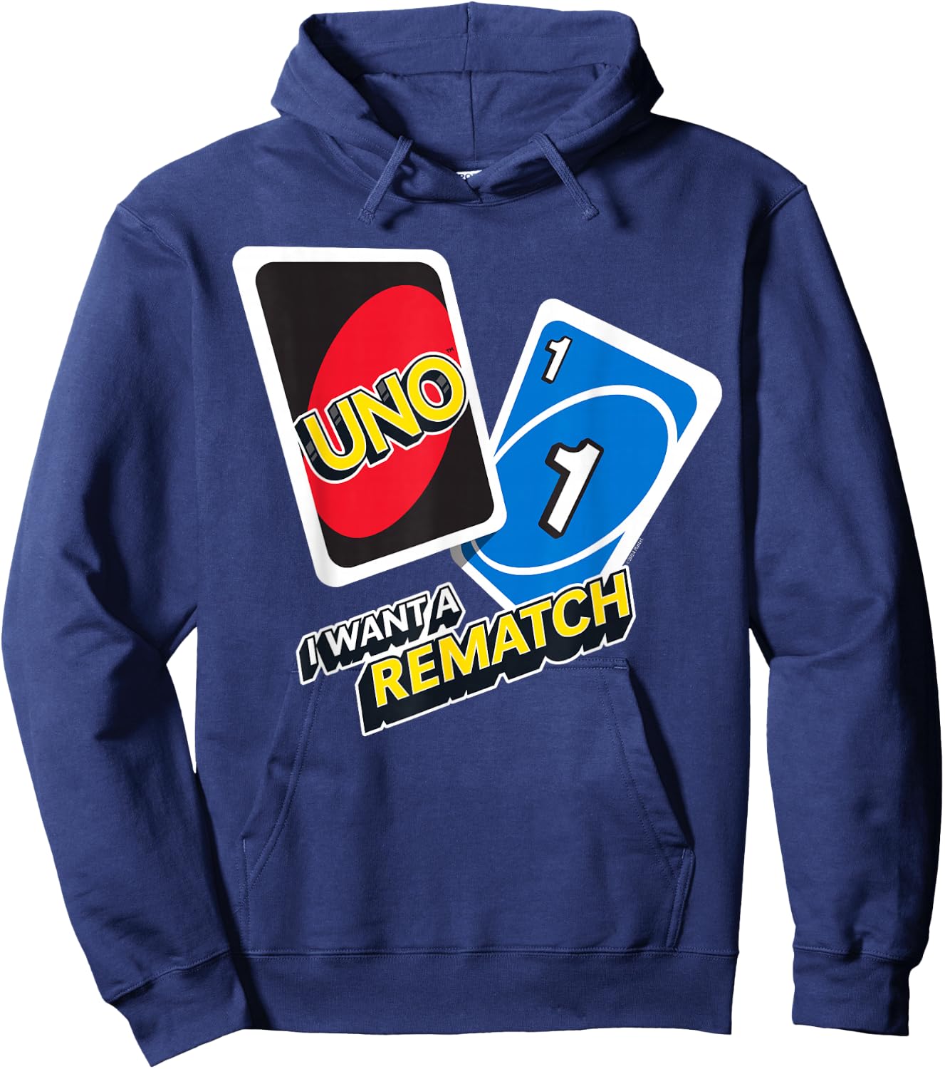 UNO - I Want a Rematch Hoodie - Hoodie | Navy