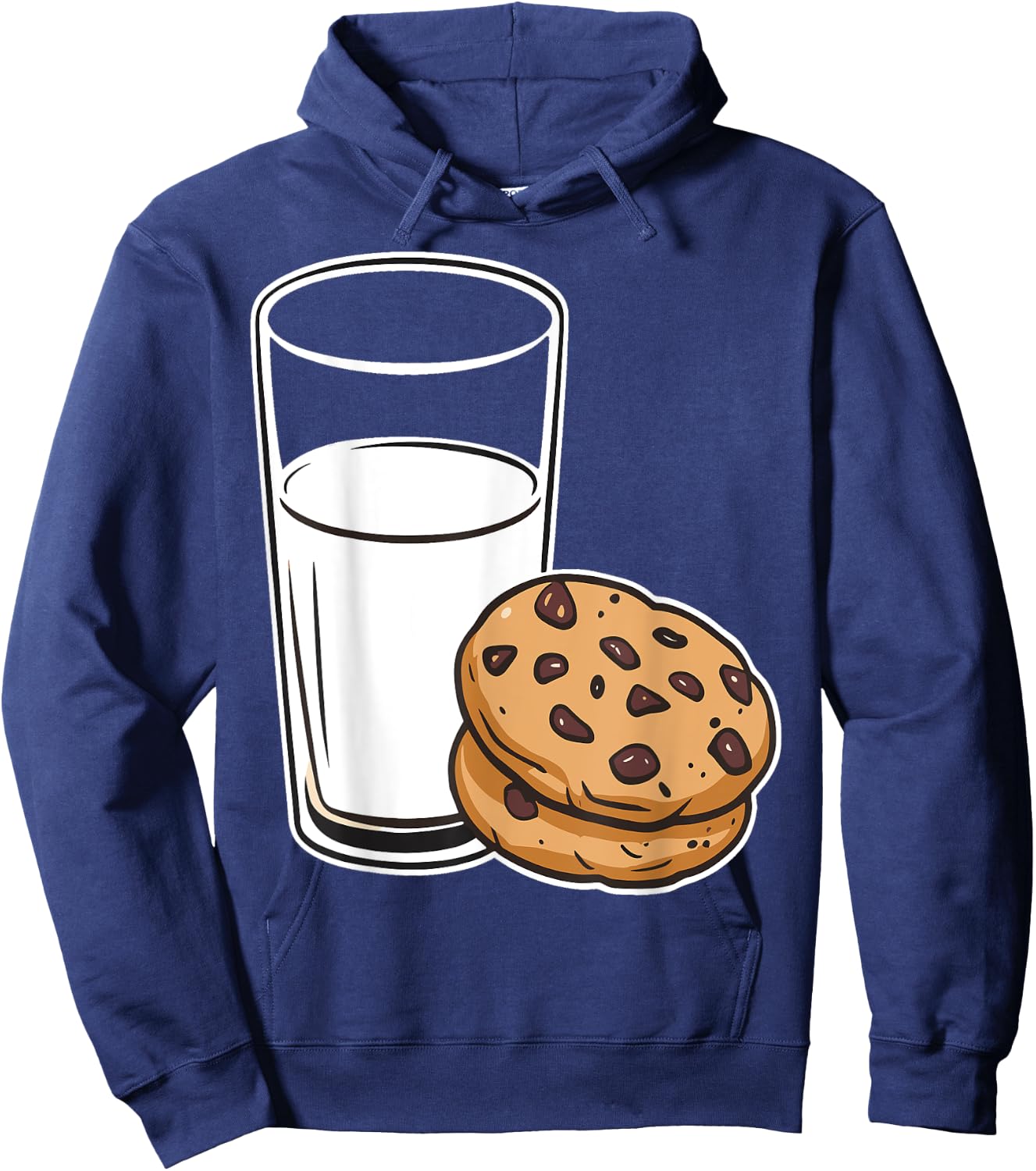 Milk and COOKIES Couples Halloween Costume Matching Hoodie - Hoodie | Navy