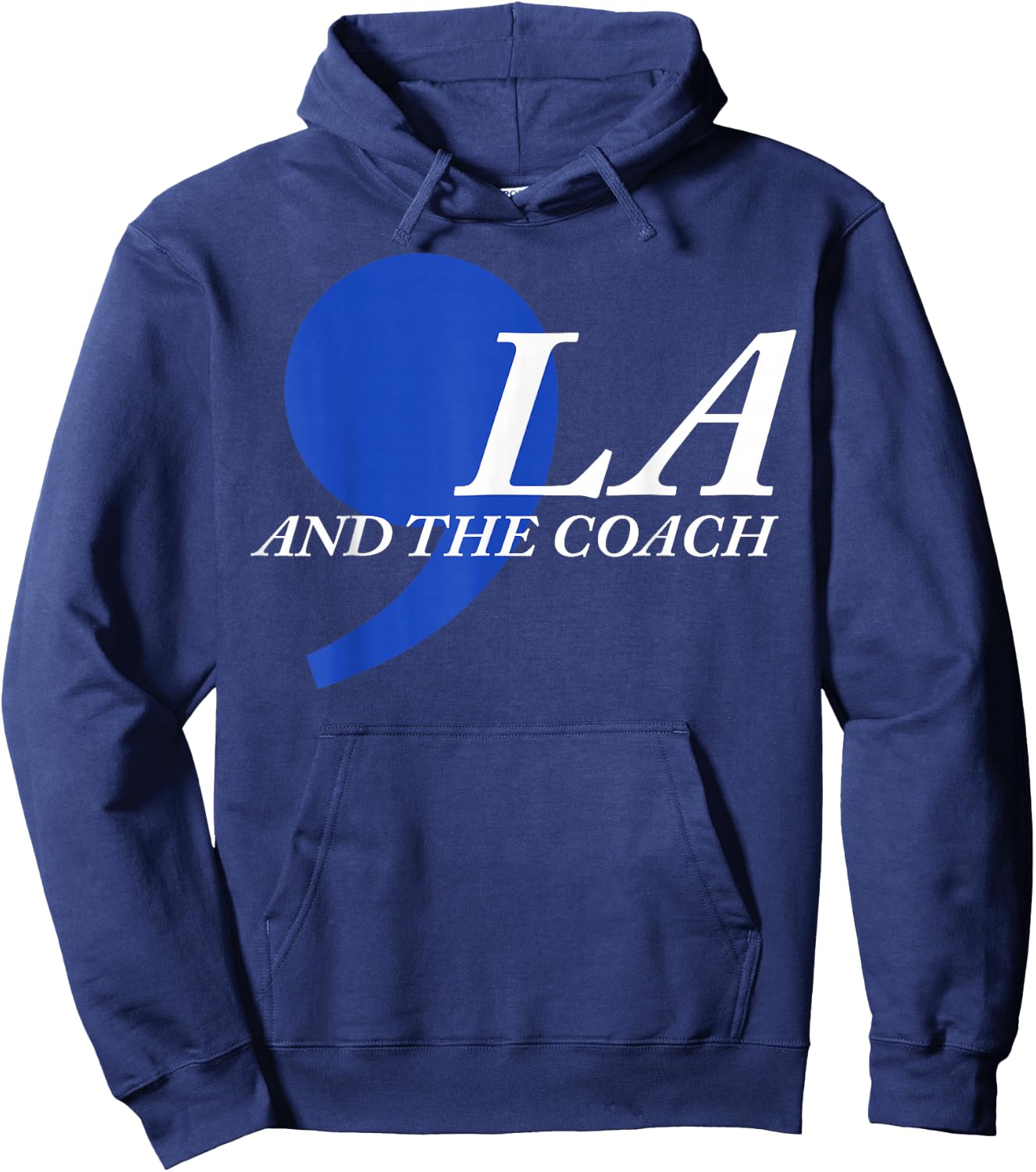 Comma La And The Coach Hoodie - Hoodie | Navy