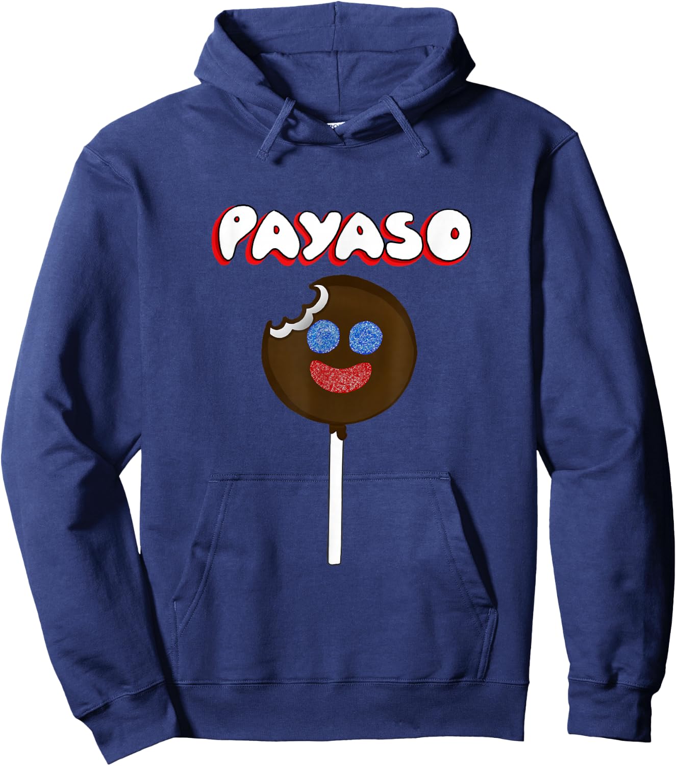 Funny Latinx Chocolate Marshmallow Candy Payaso Hoodie - Hoodie | Navy