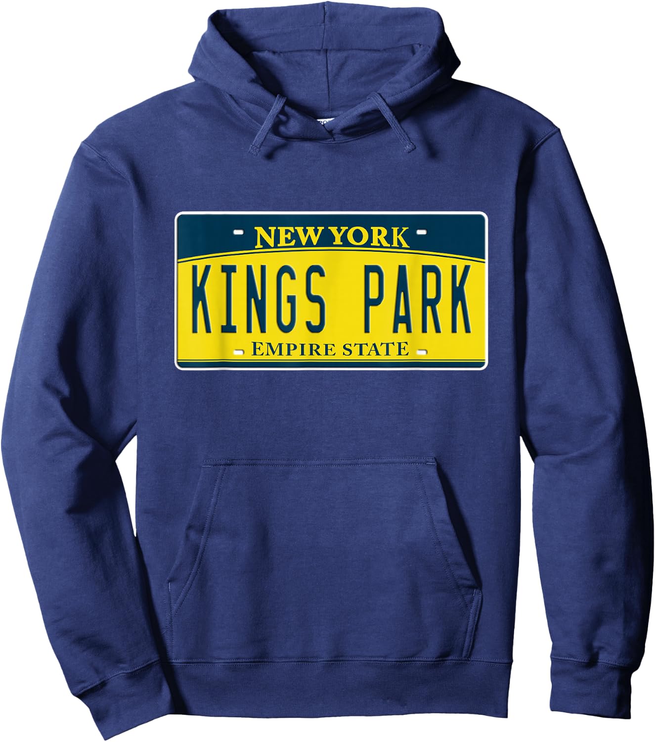 Kings Park Long Island NY New York Neighborhood Hometown Hoodie - Hoodie | Navy