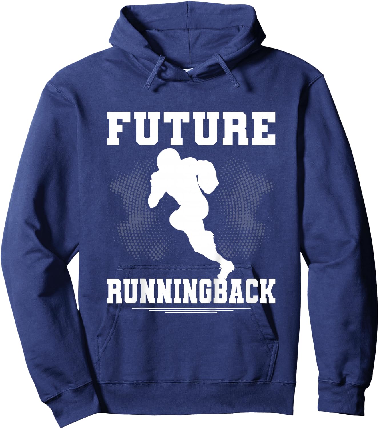 Kids Football Future Runningback Toddler Team Position Hoodie - Hoodie | Navy