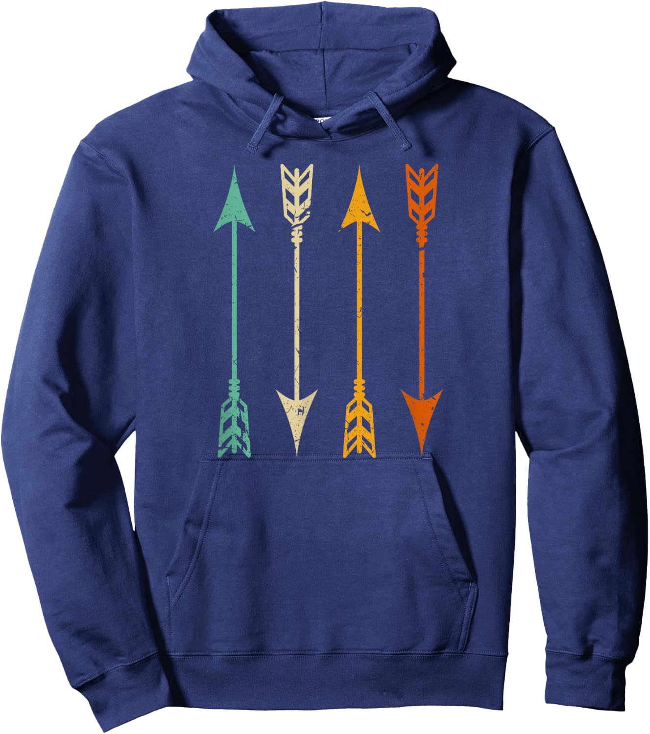 Vintage Archery Arrows for Archery Retro Hoodie - Hoodie | Navy