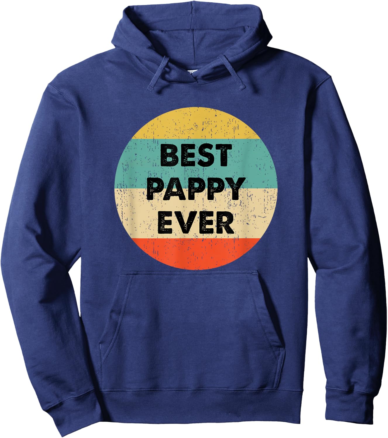 Best Pappy Ever Hoodie - Hoodie | Navy