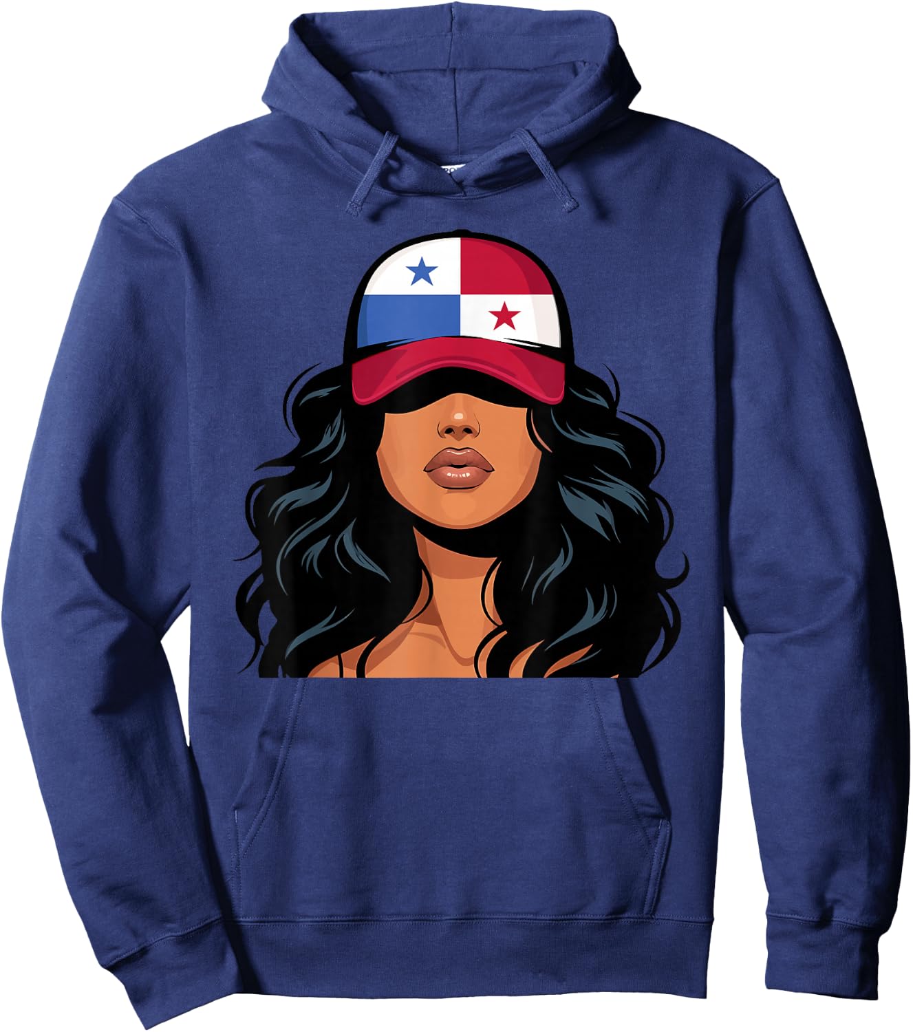 Panamanian Girls Panama Flag Proud Panameña Women Hoodie - Hoodie | Navy