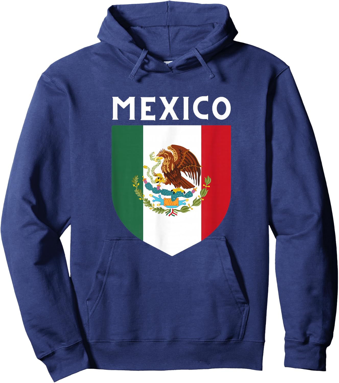 Mexico Mexican Flag Mexicans Apparel Men Women Kids Hoodie - Hoodie | Navy