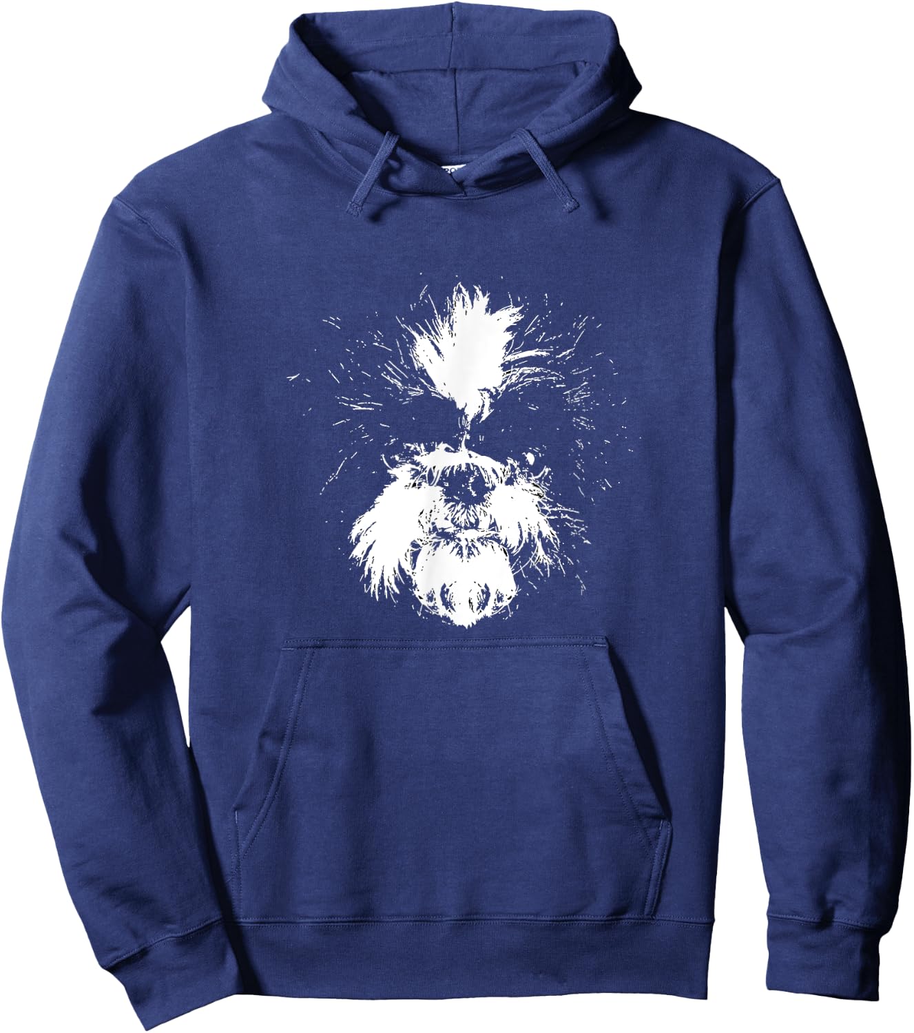 Shih Tzu Little Lion Sketch Asian Toy Dog Breed Shih Tzus Hoodie - Hoodie | Navy