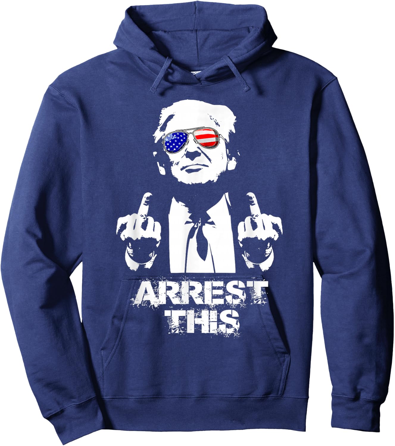 Trump Arrest This Hoodie - Hoodie | Navy