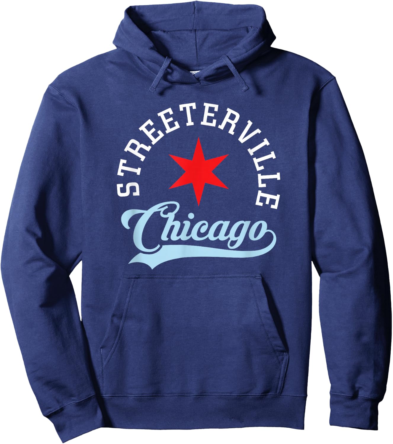 Streeterville Chicago Hoodie - Hoodie | Navy
