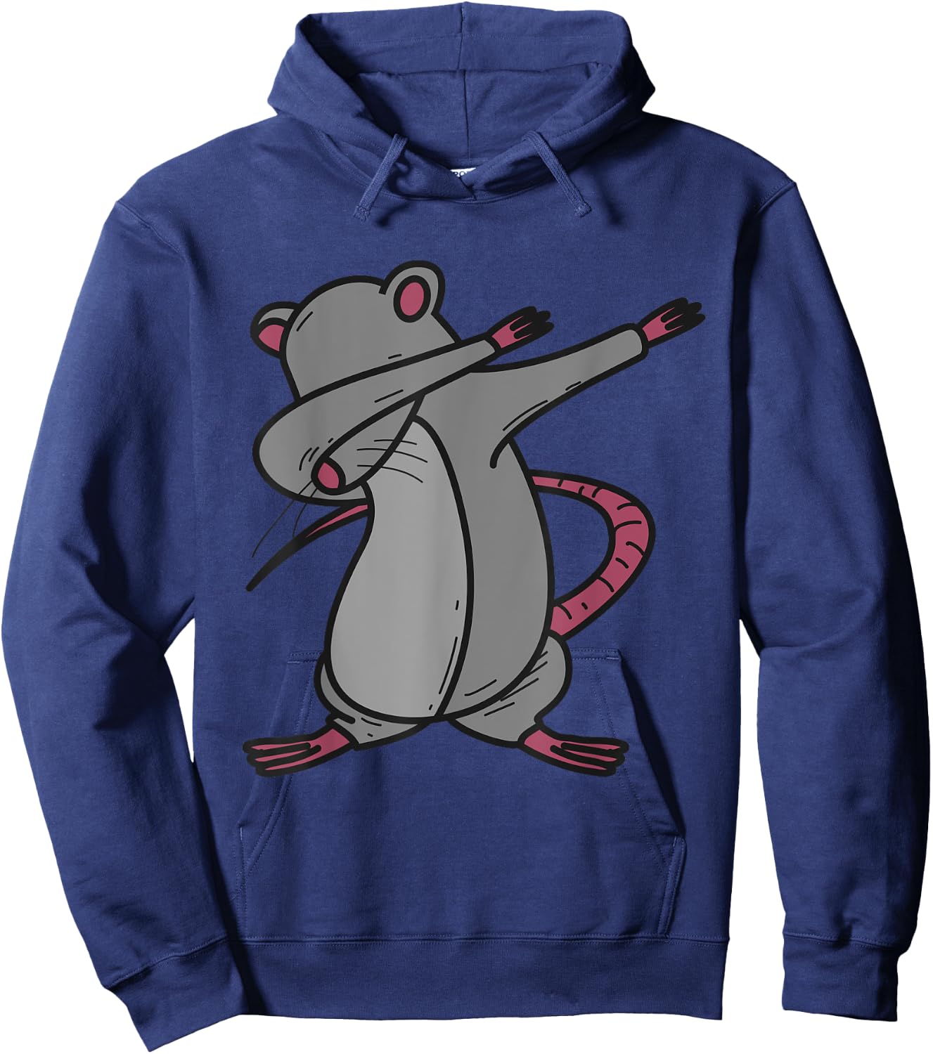 Dabbing Rat | Cool Striking Rat Lovers Gift Hoodie - Hoodie | Navy