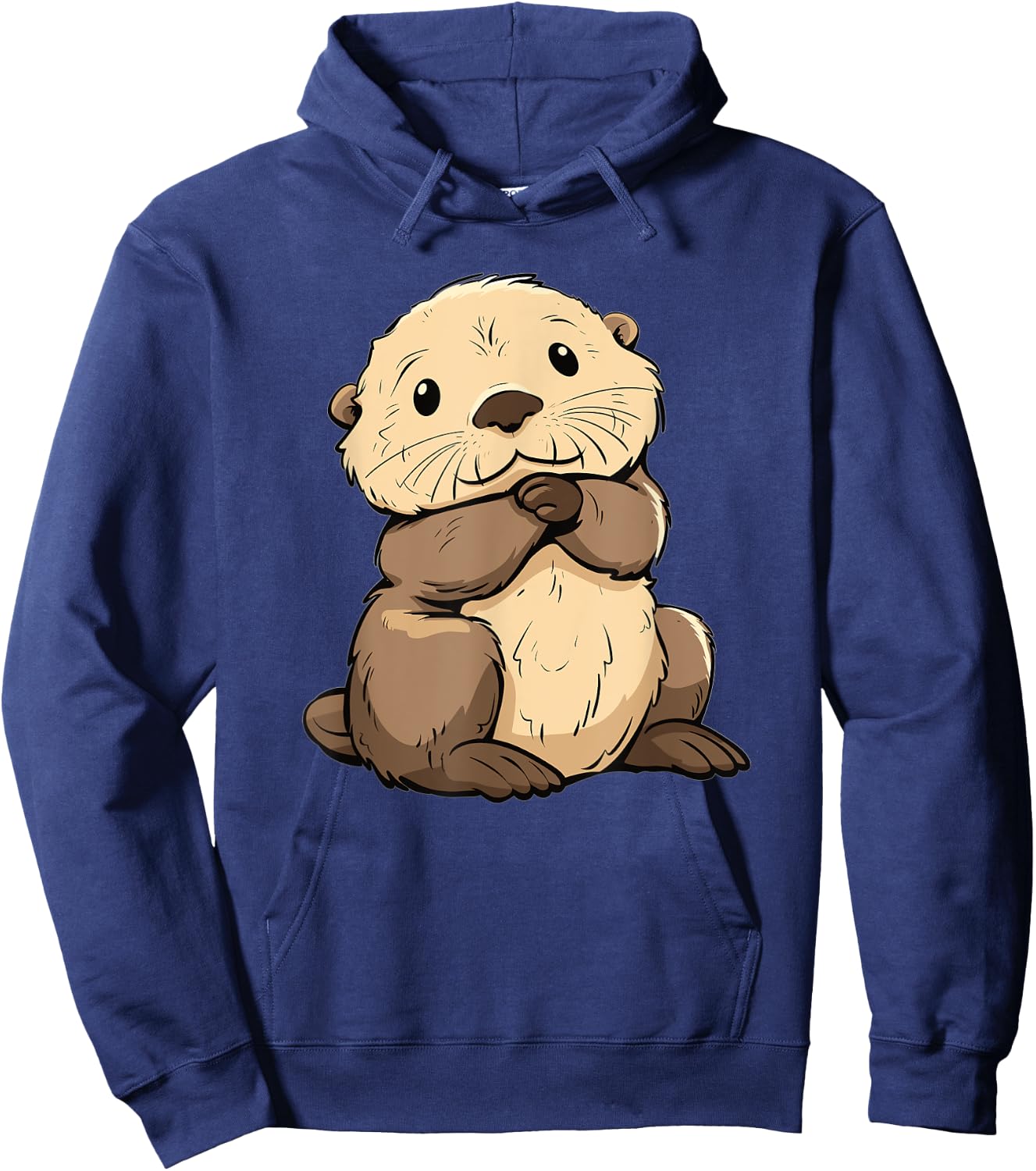 Cute Sea Otter Hoodie - Hoodie | Navy