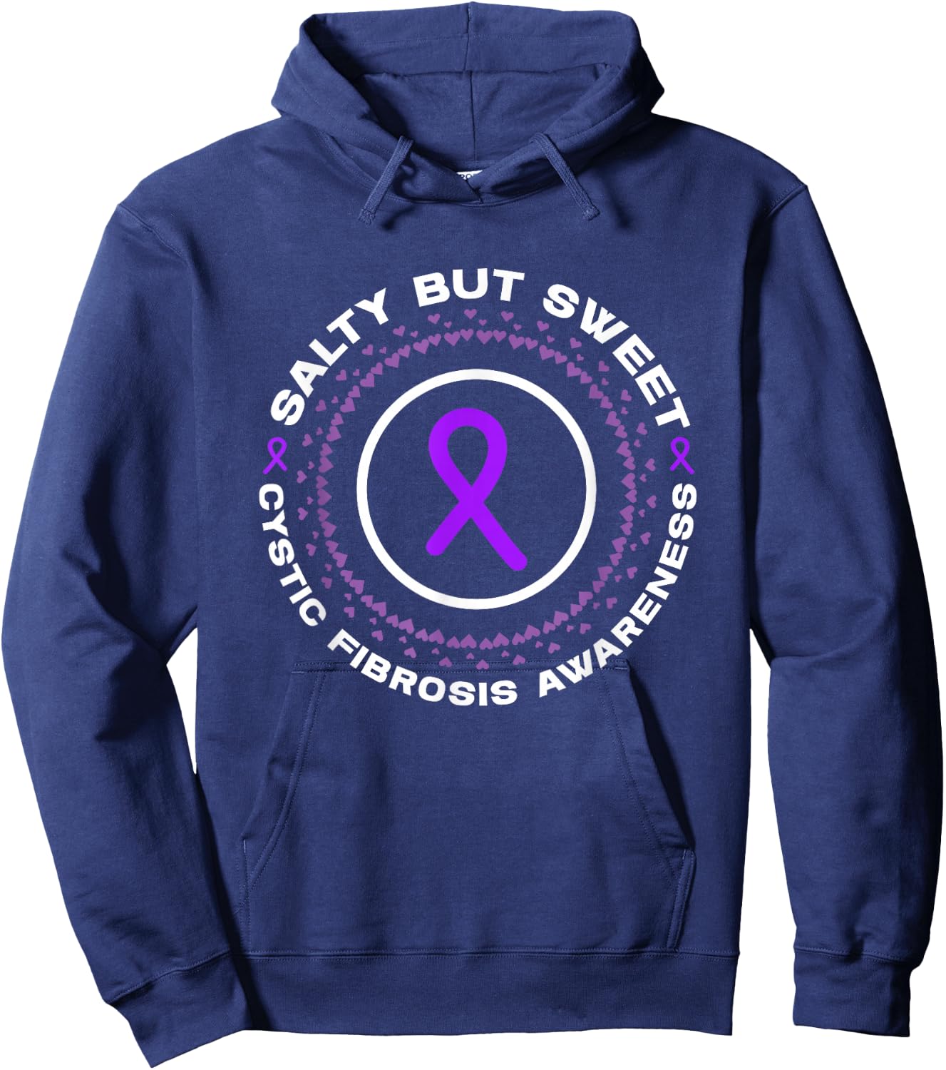 Cystic Fibrosis Hoodie - Hoodie | Navy