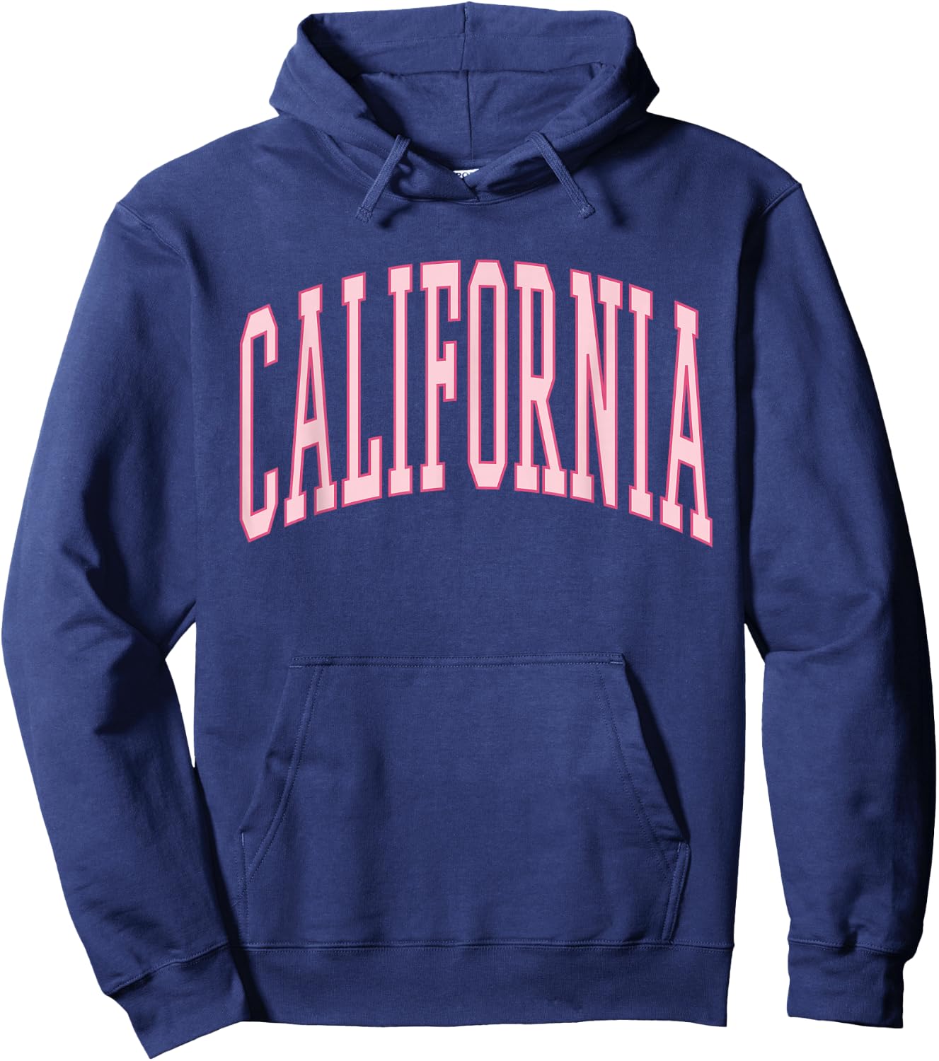 California Cute Preppy Aesthetic Tweens Teen Girls Hoodie - Hoodie | Navy