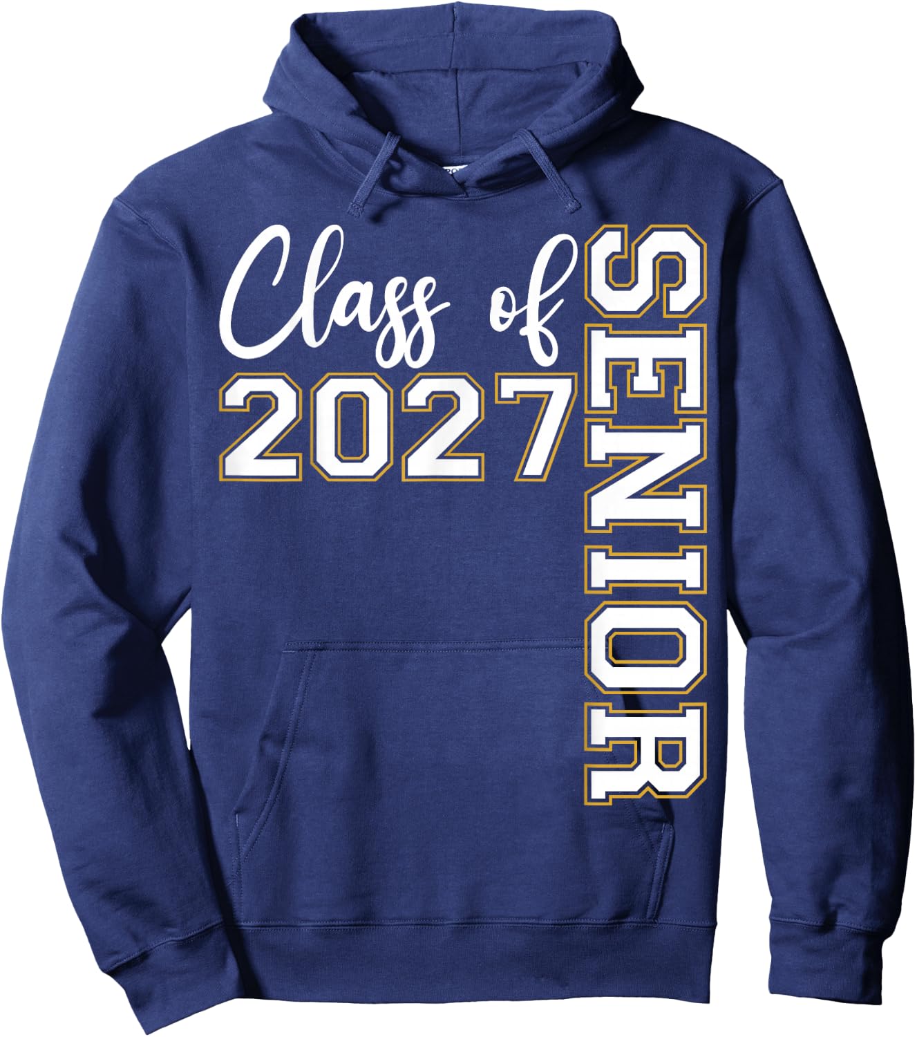 Senior Class of 2027 Graduation Hoodie - Hoodie | Navy