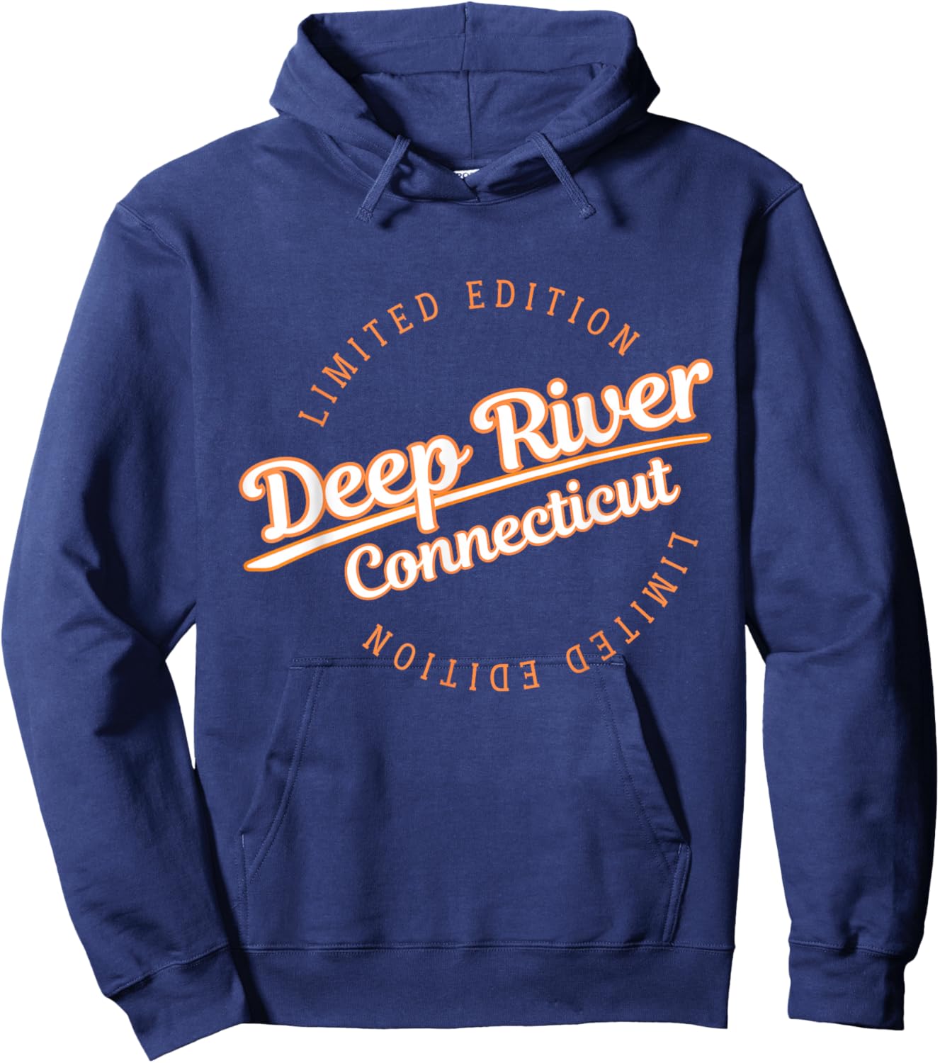Retro Athletic Deep River CT Apparel Hoodie - Hoodie | Navy
