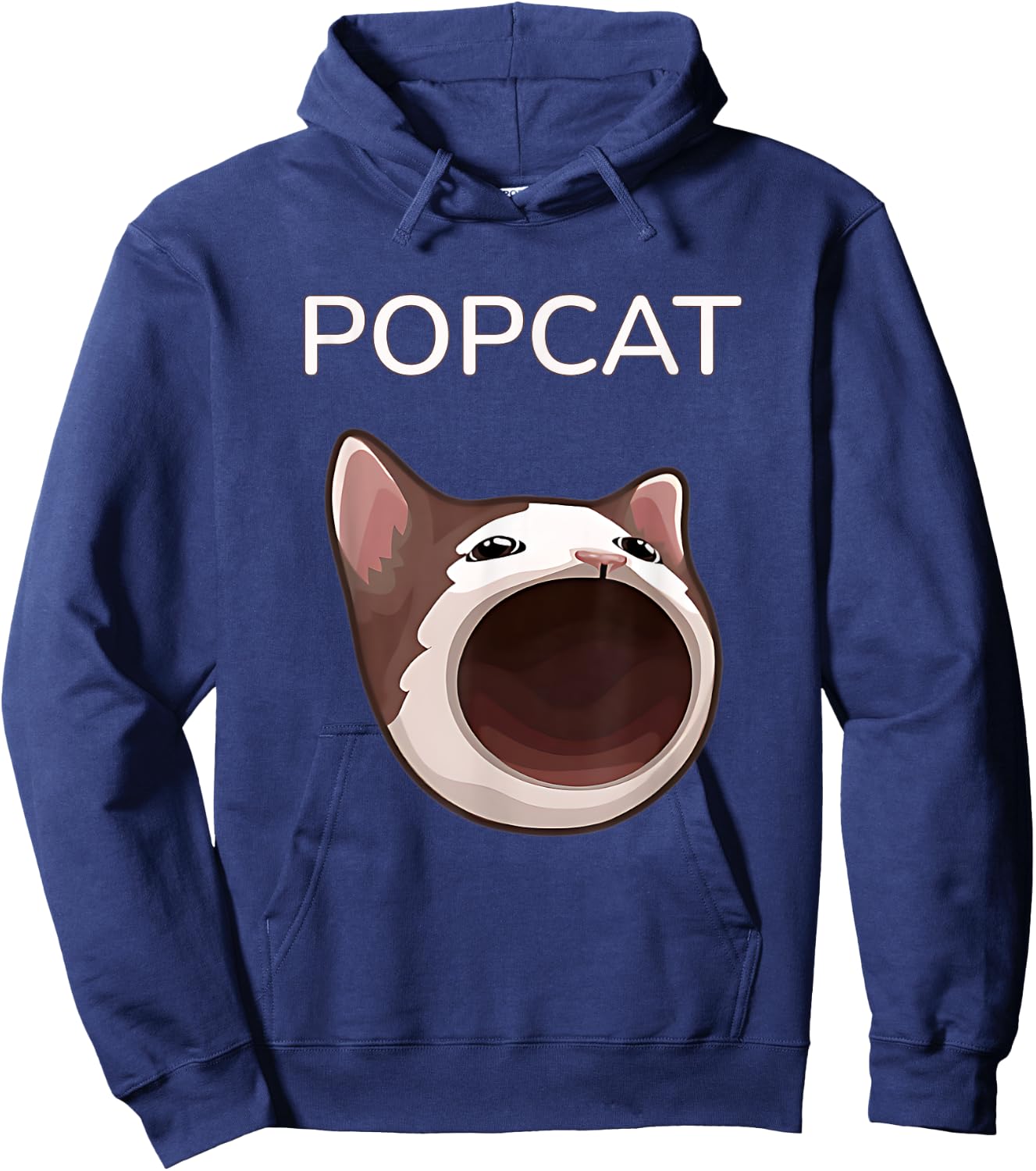 Popcat Meme Coin - Strengthening the Solana Community Hoodie - Hoodie | Navy