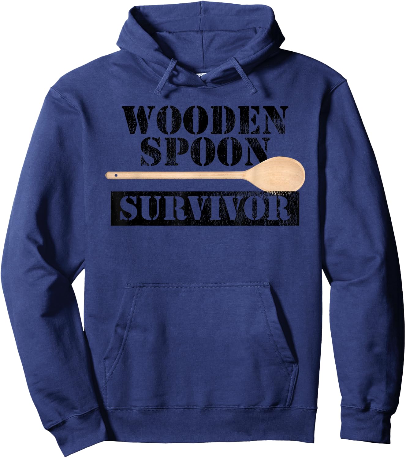 Funny Filipino Pride - Wooden Spoon Survivor Hoodie - Hoodie | Navy