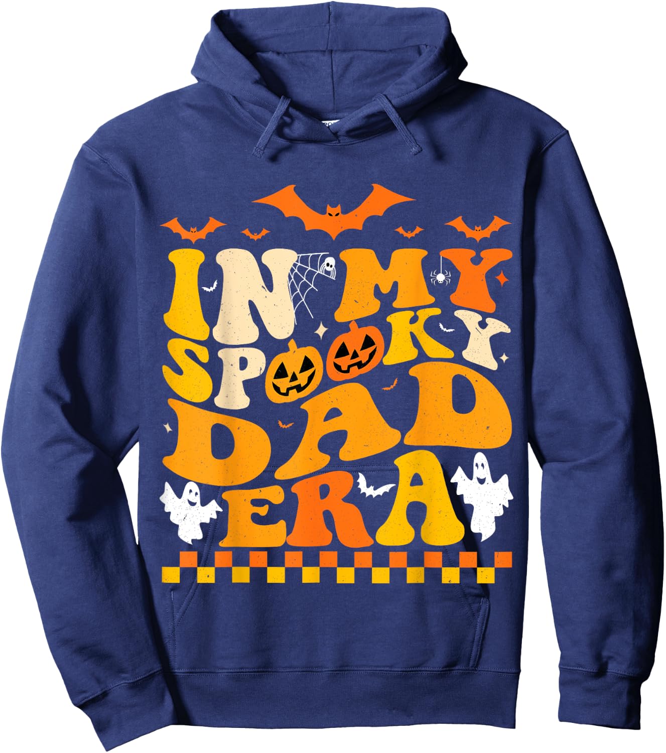 In My Spooky Dad Era Halloween Funny Father Hoodie - Hoodie | Navy